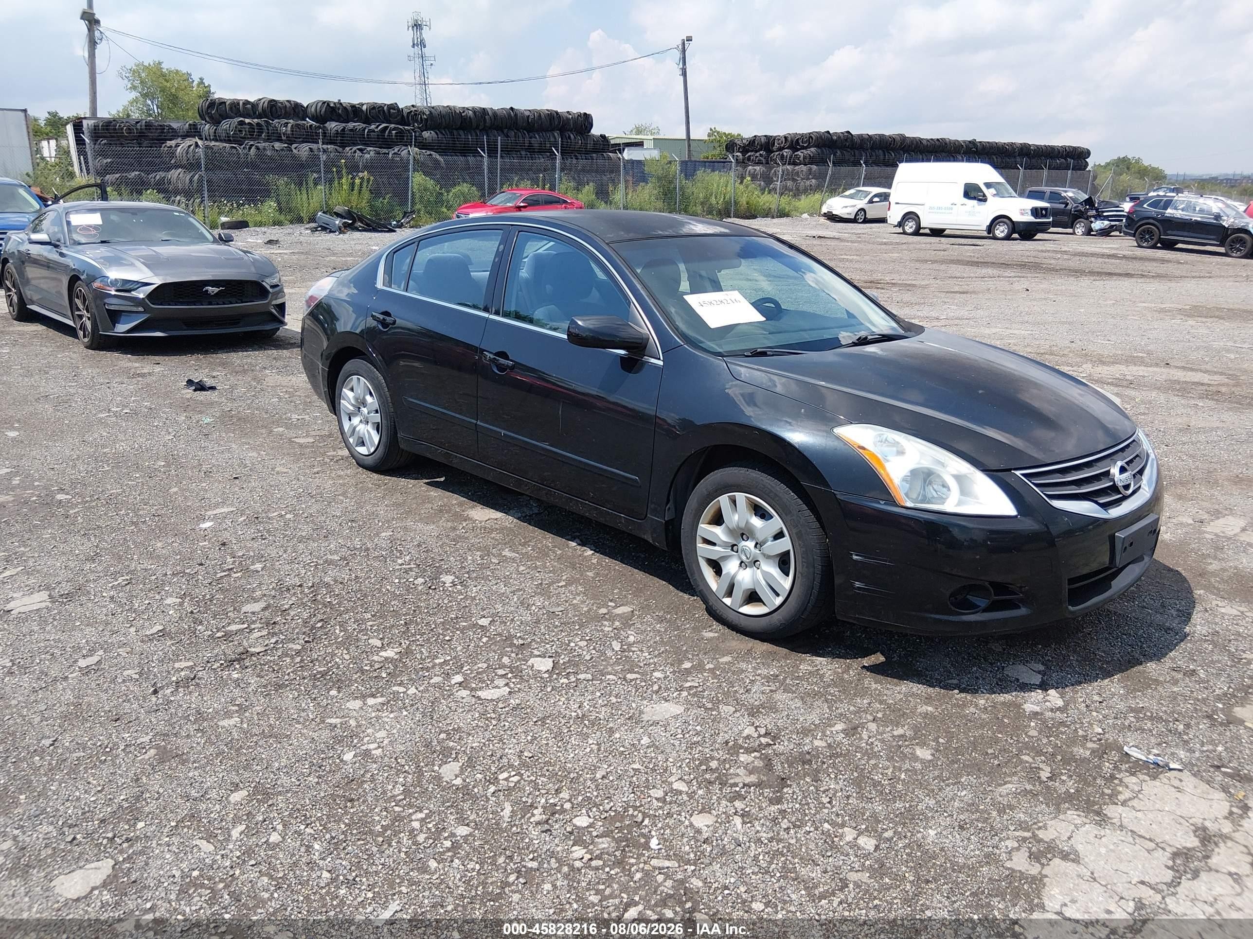2012 Nissan Altima 2.5 S Black vin: 1N4AL2AP2CC189679