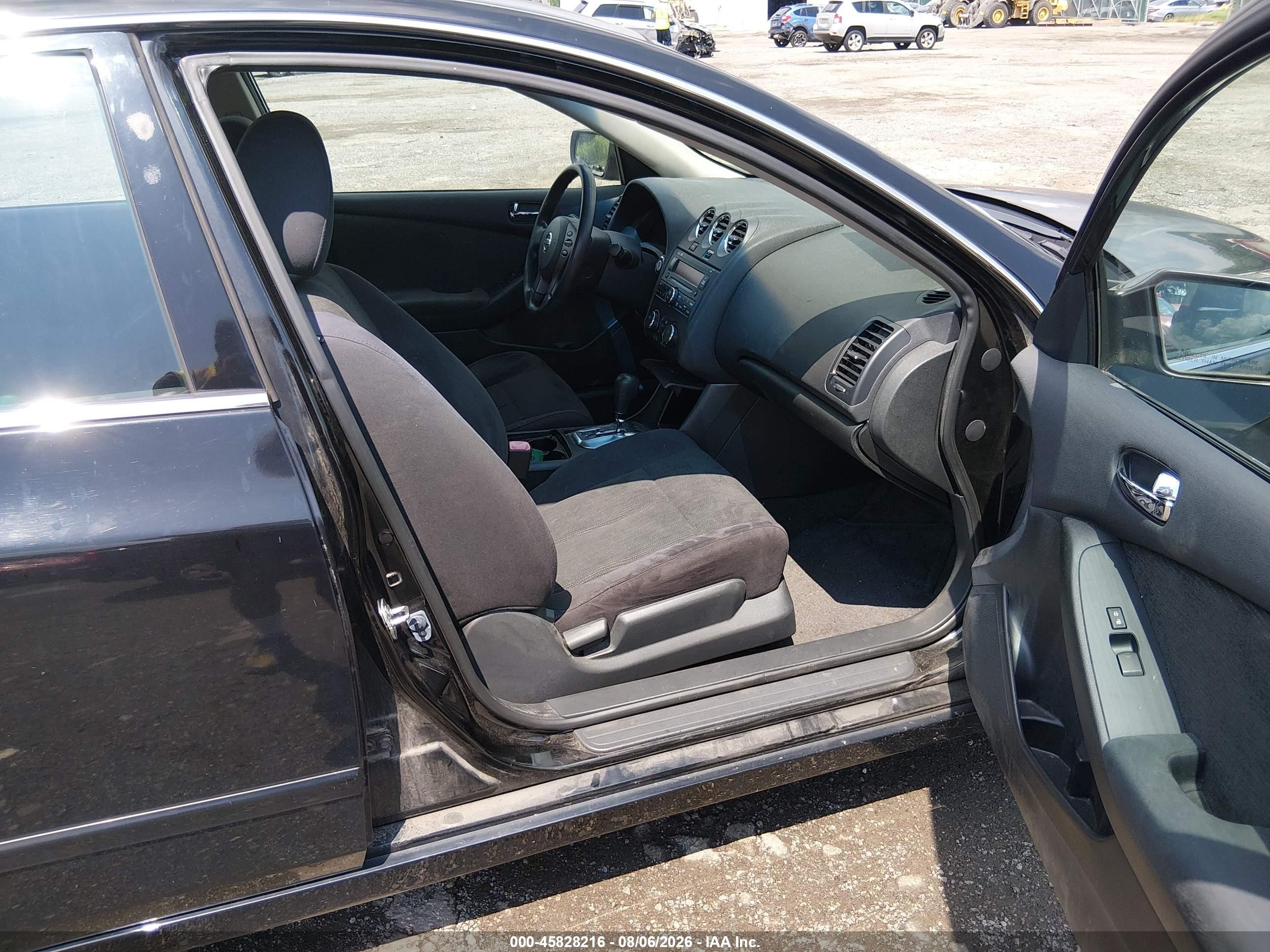 2012 Nissan Altima 2.5 S Black vin: 1N4AL2AP2CC189679