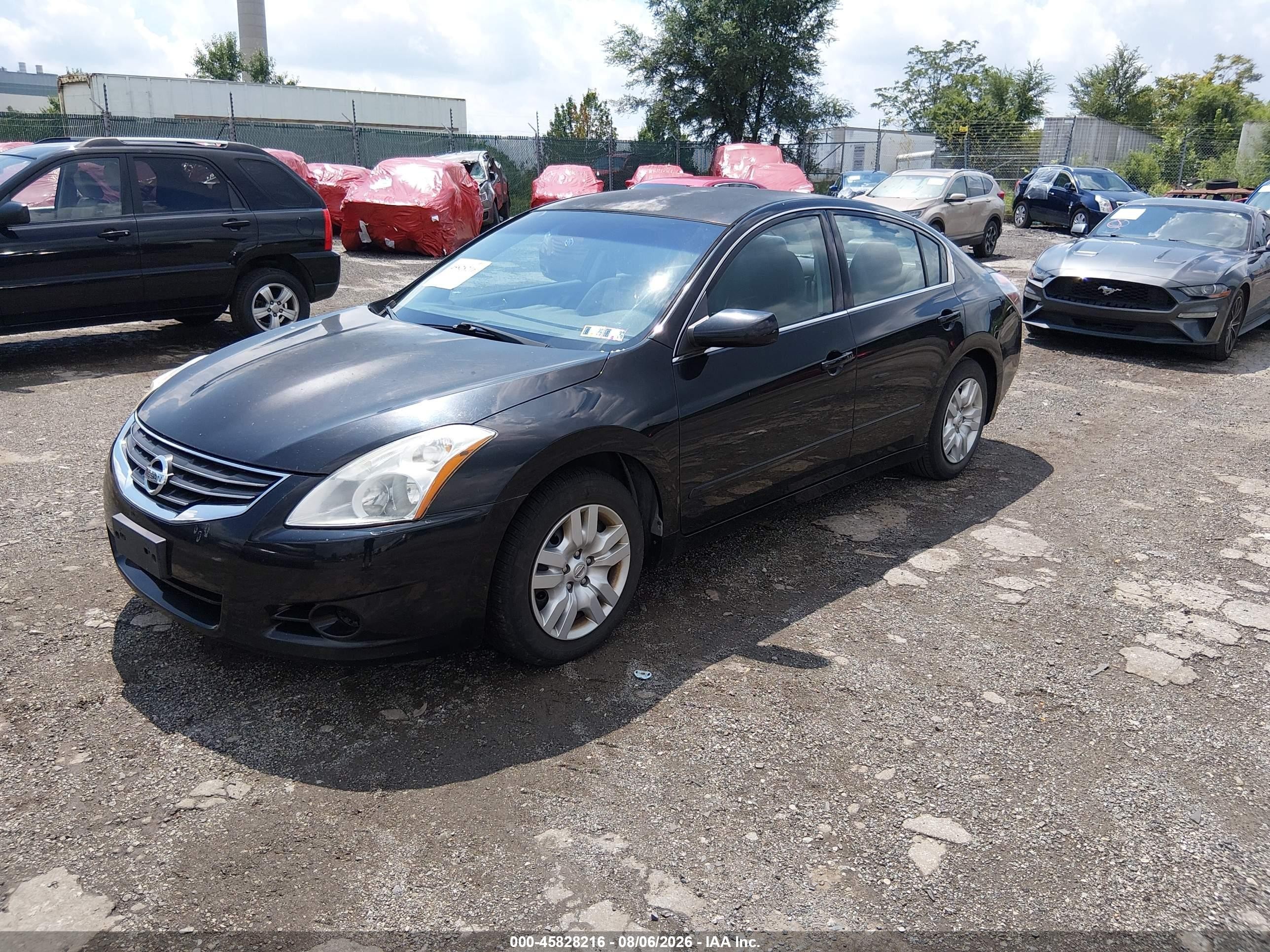 2012 Nissan Altima 2.5 S Black vin: 1N4AL2AP2CC189679