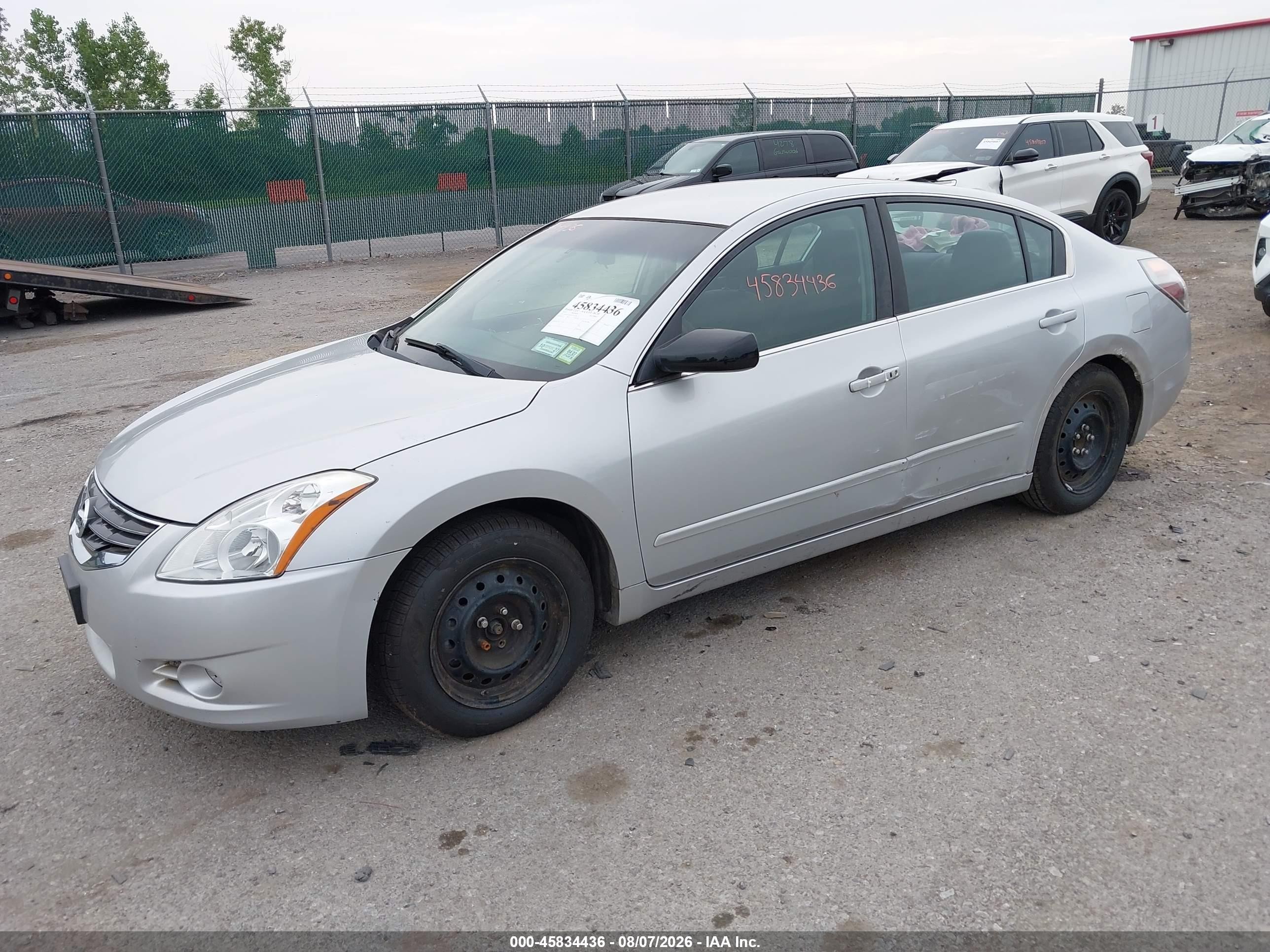 2012 Nissan Altima 2.5 S Silver vin: 1N4AL2AP2CC191156