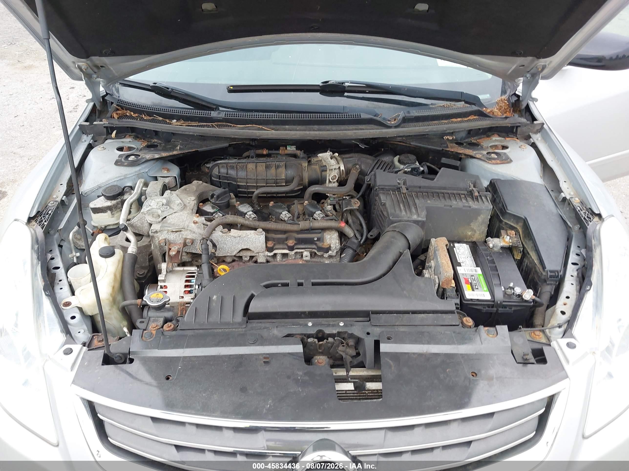 2012 Nissan Altima 2.5 S Silver vin: 1N4AL2AP2CC191156