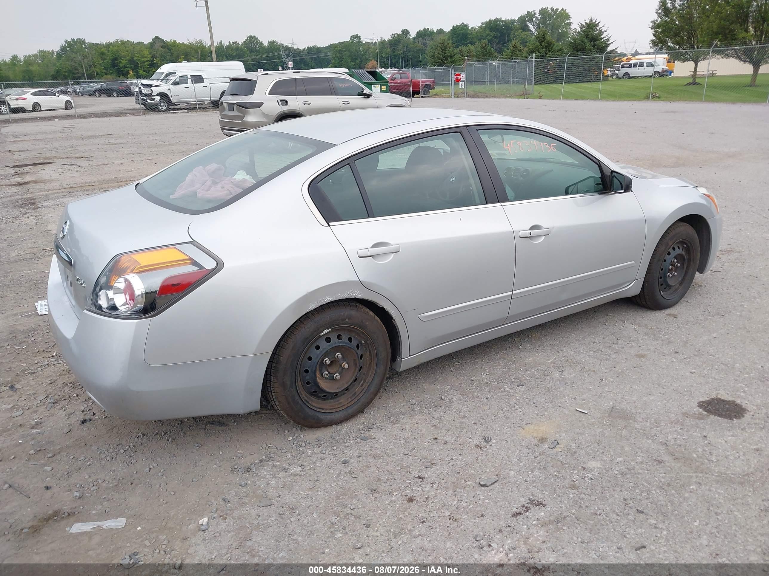 2012 Nissan Altima 2.5 S Silver vin: 1N4AL2AP2CC191156