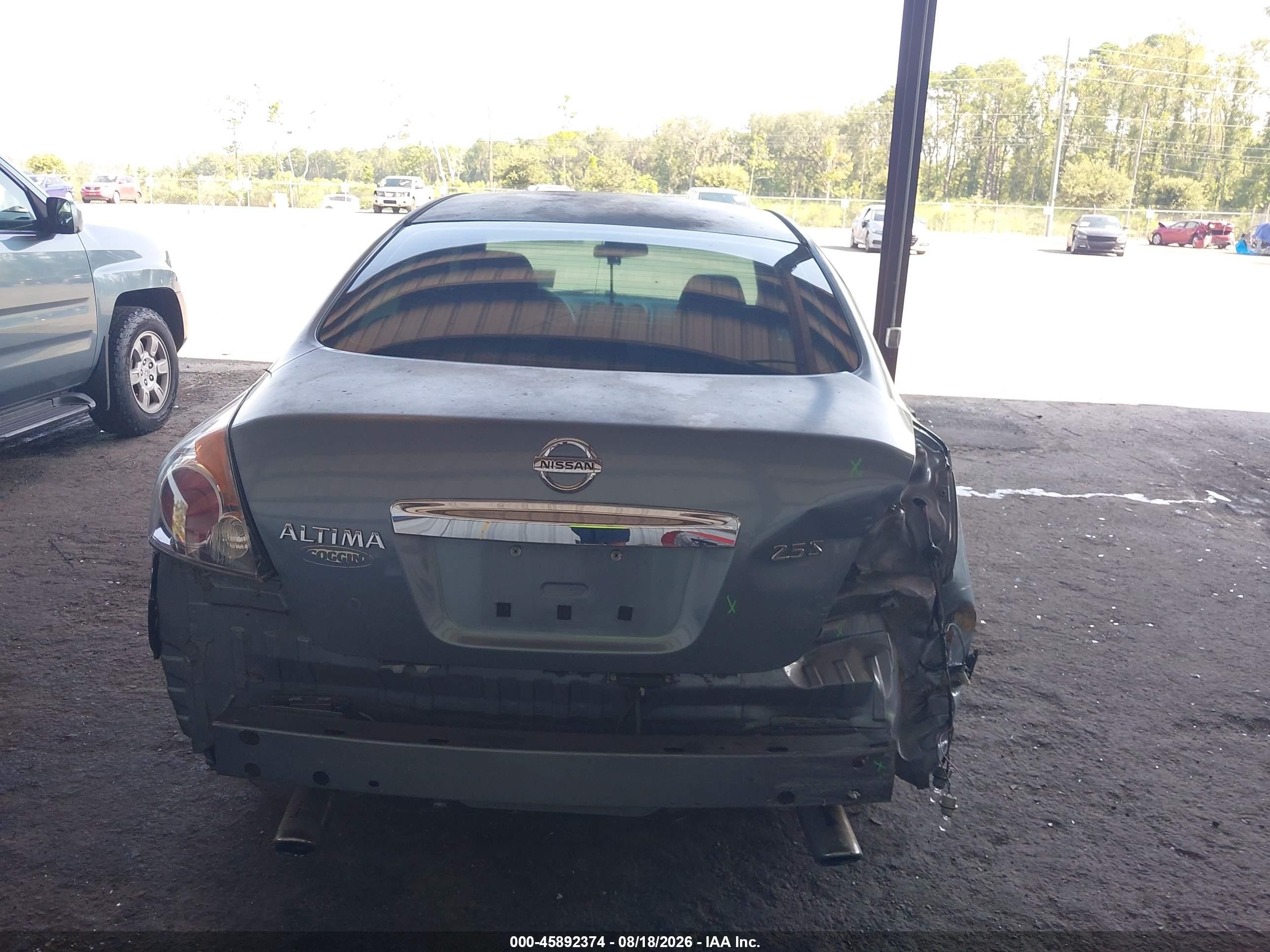 2012 Nissan Altima 2.5 S Серый vin: 1N4AL2AP2CC212135