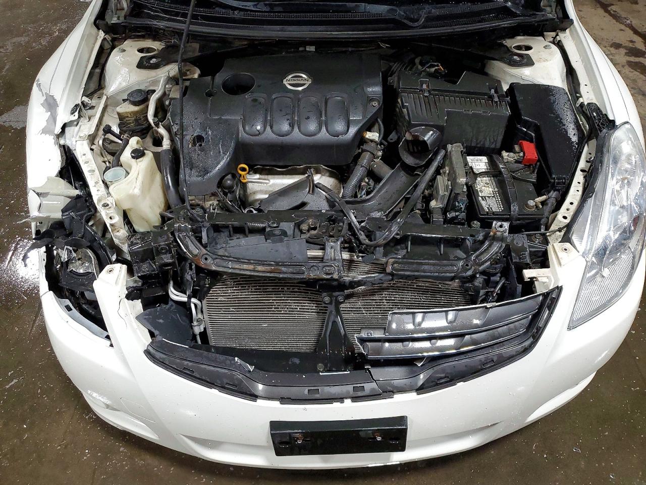 2012 Nissan Altima 2.5 White vin: 1N4AL2AP2CC225628