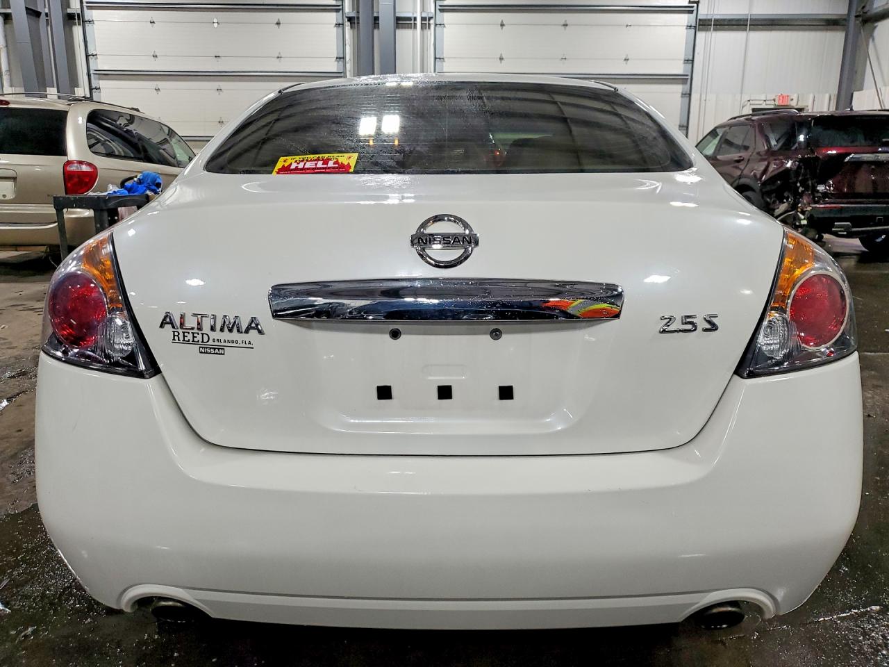 2012 Nissan Altima 2.5 White vin: 1N4AL2AP2CC225628