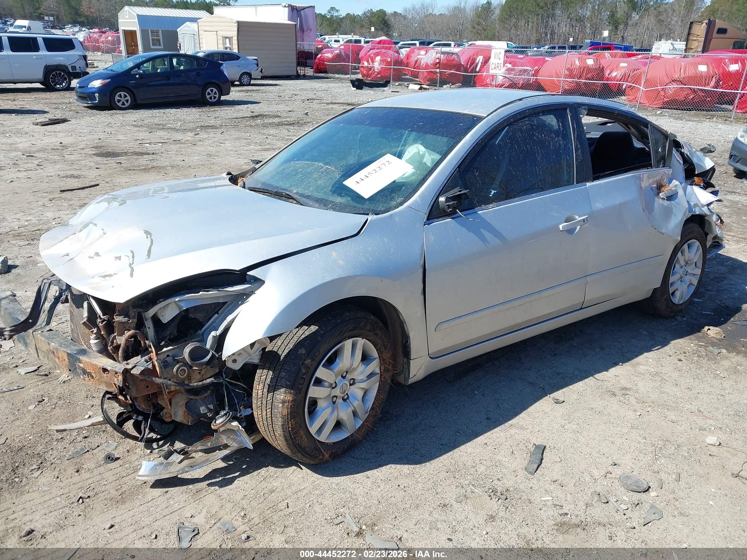 2012 Nissan Altima 2.5 S Серый vin: 1N4AL2AP2CC228156