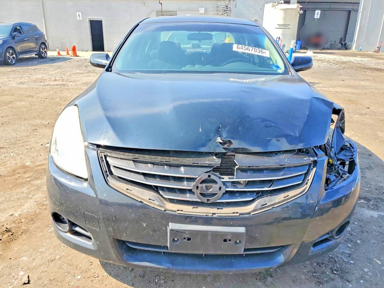 2012 Nissan Altima 2.5 Черный vin: 1N4AL2AP2CC255504