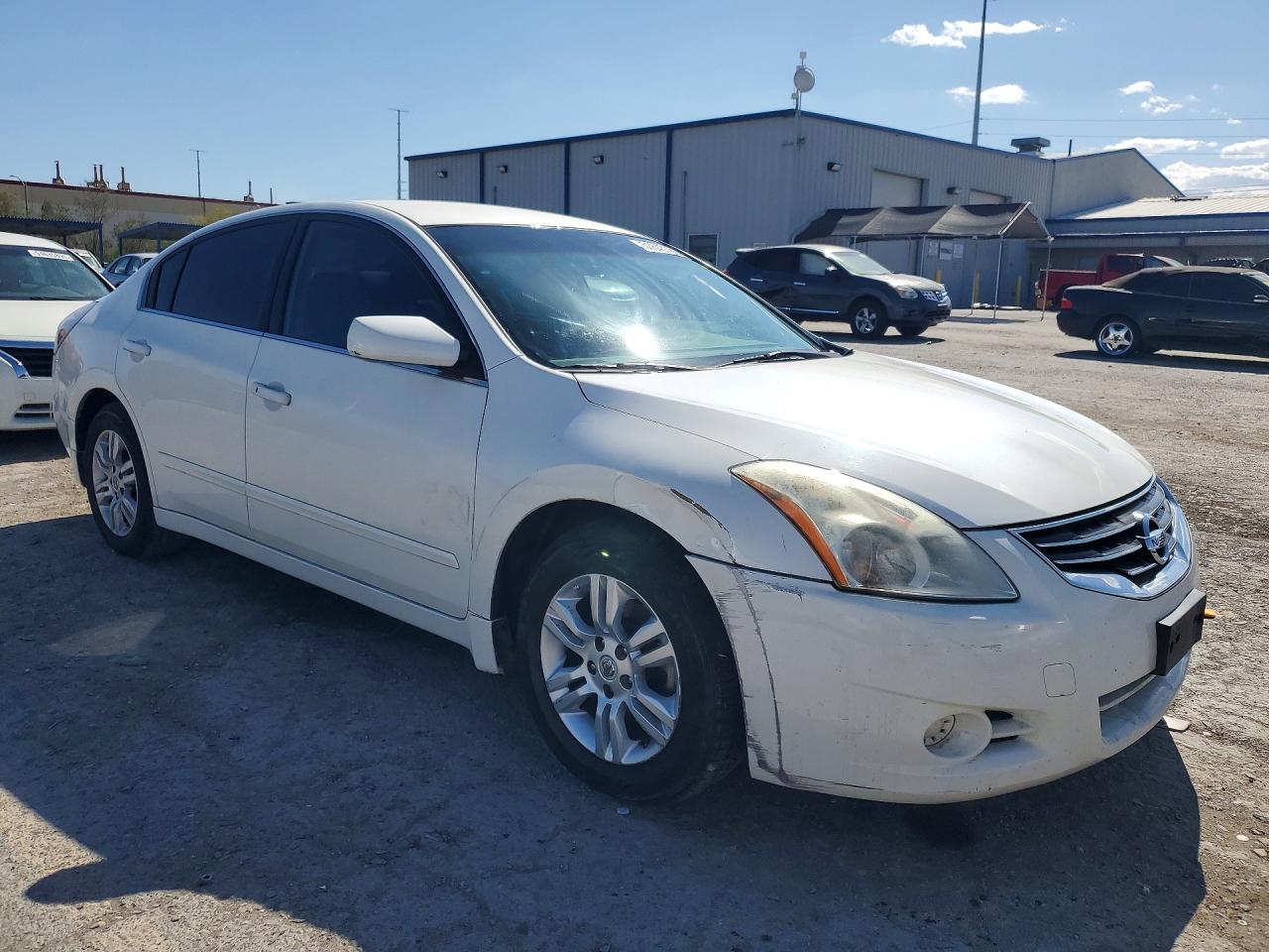 2012 Nissan Altima Белый vin: 1N4AL2AP2CN411979