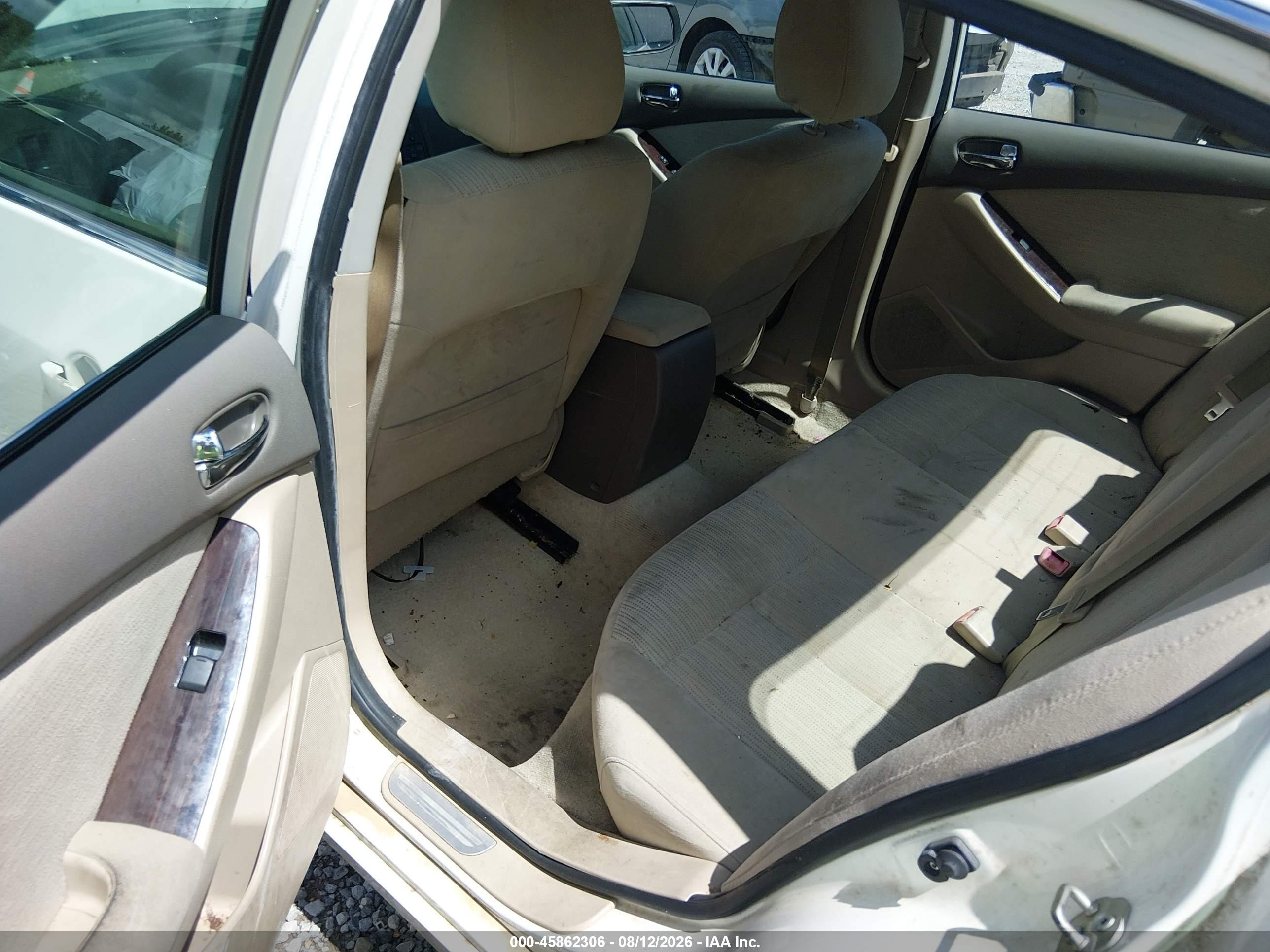 2012 Nissan Altima 2.5 S White vin: 1N4AL2AP2CN431102