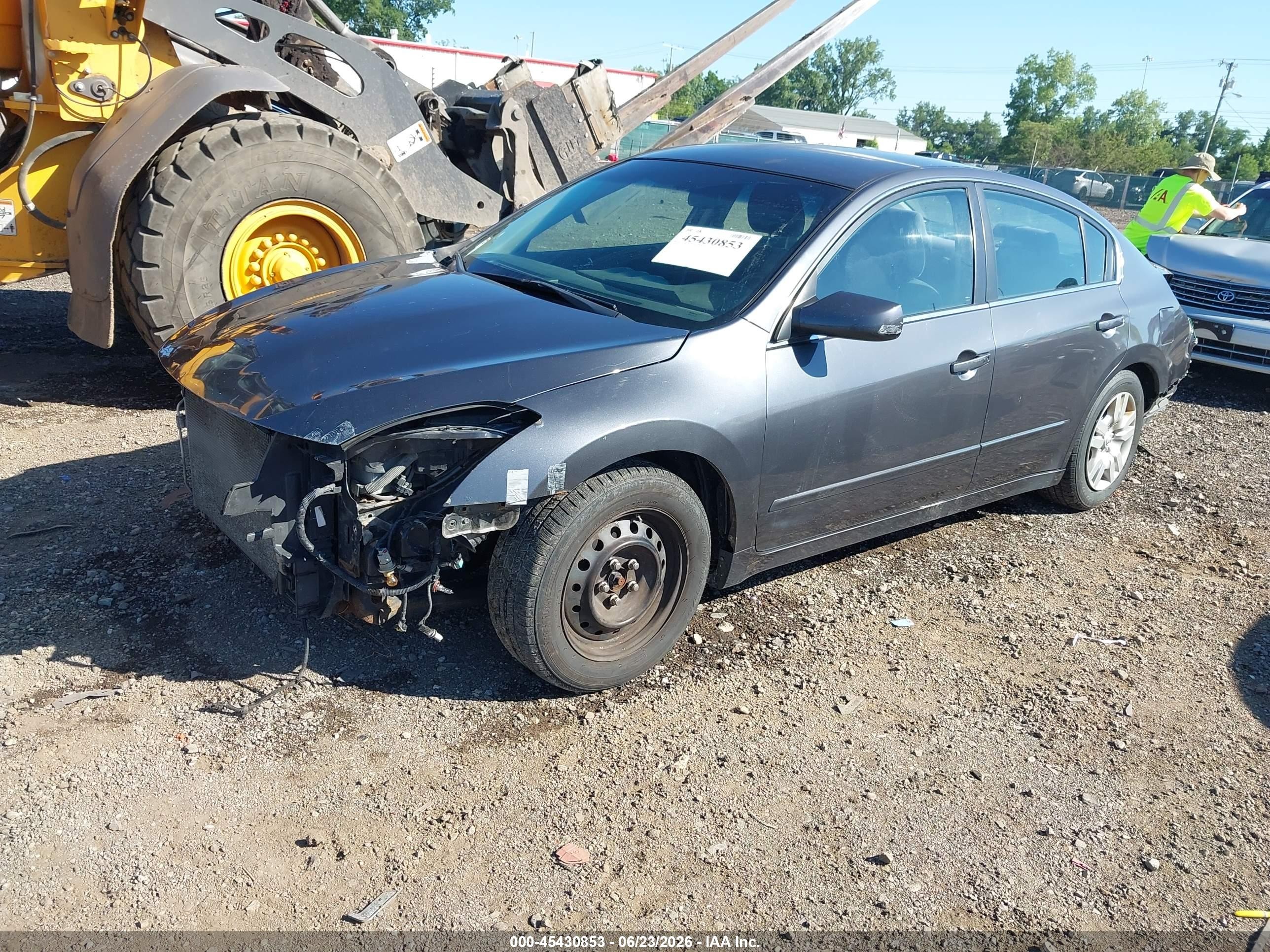 2012 Nissan Altima 2.5 S Gray vin: 1N4AL2AP2CN457554