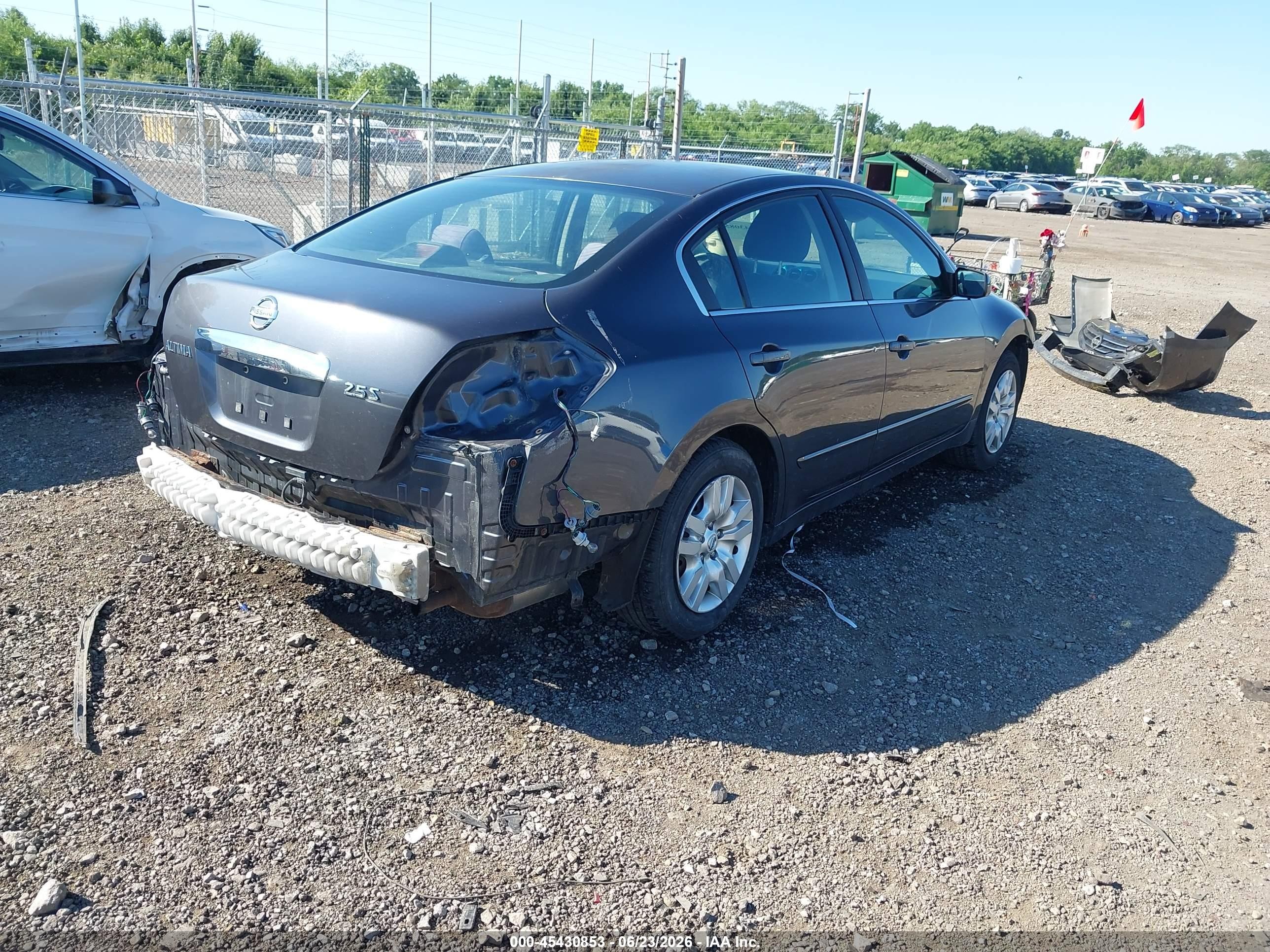 2012 Nissan Altima 2.5 S Gray vin: 1N4AL2AP2CN457554