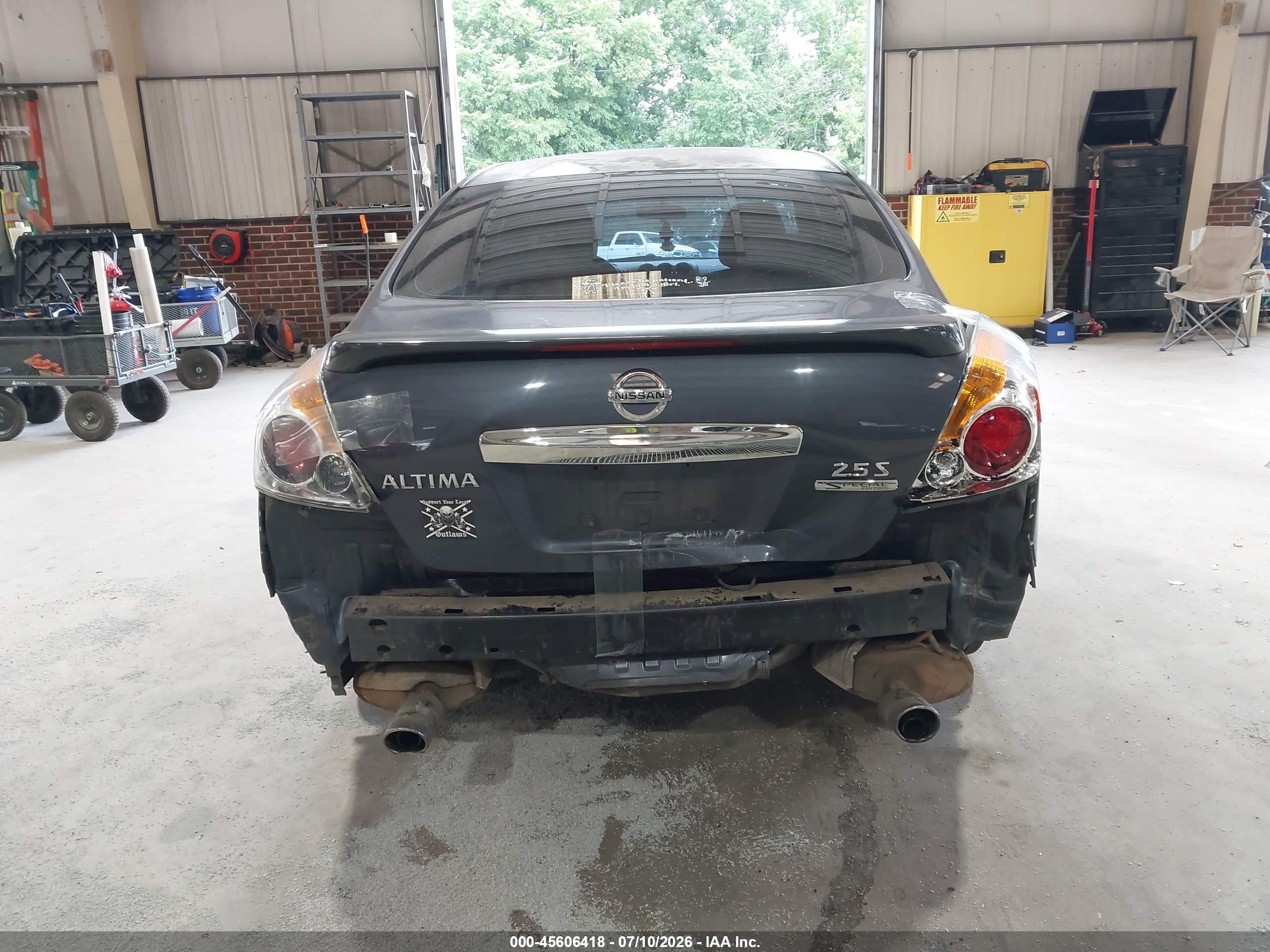 2012 Nissan Altima 2.5 S Gray vin: 1N4AL2AP2CN476265