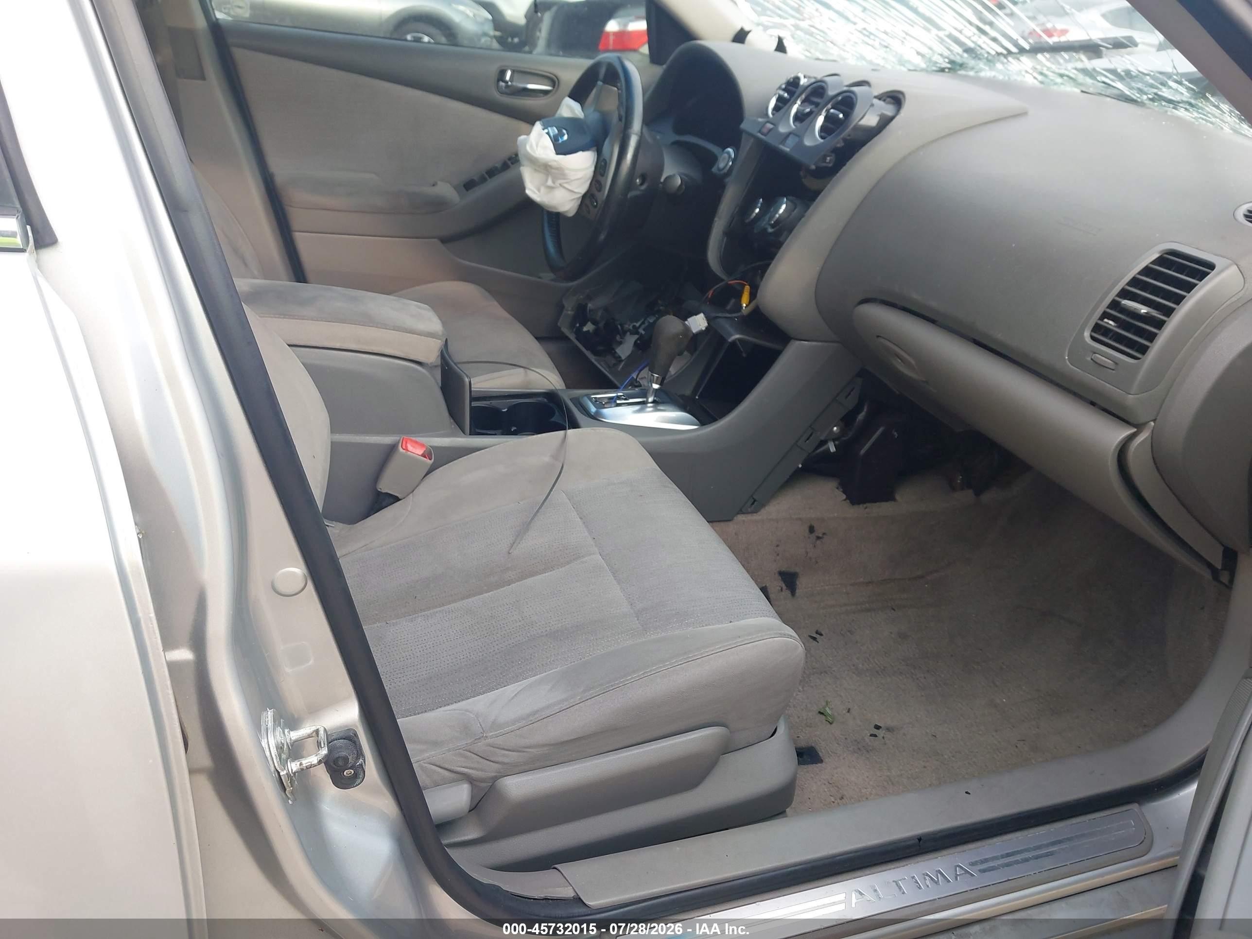 2012 Nissan Altima 2.5 S Silver vin: 1N4AL2AP2CN483703