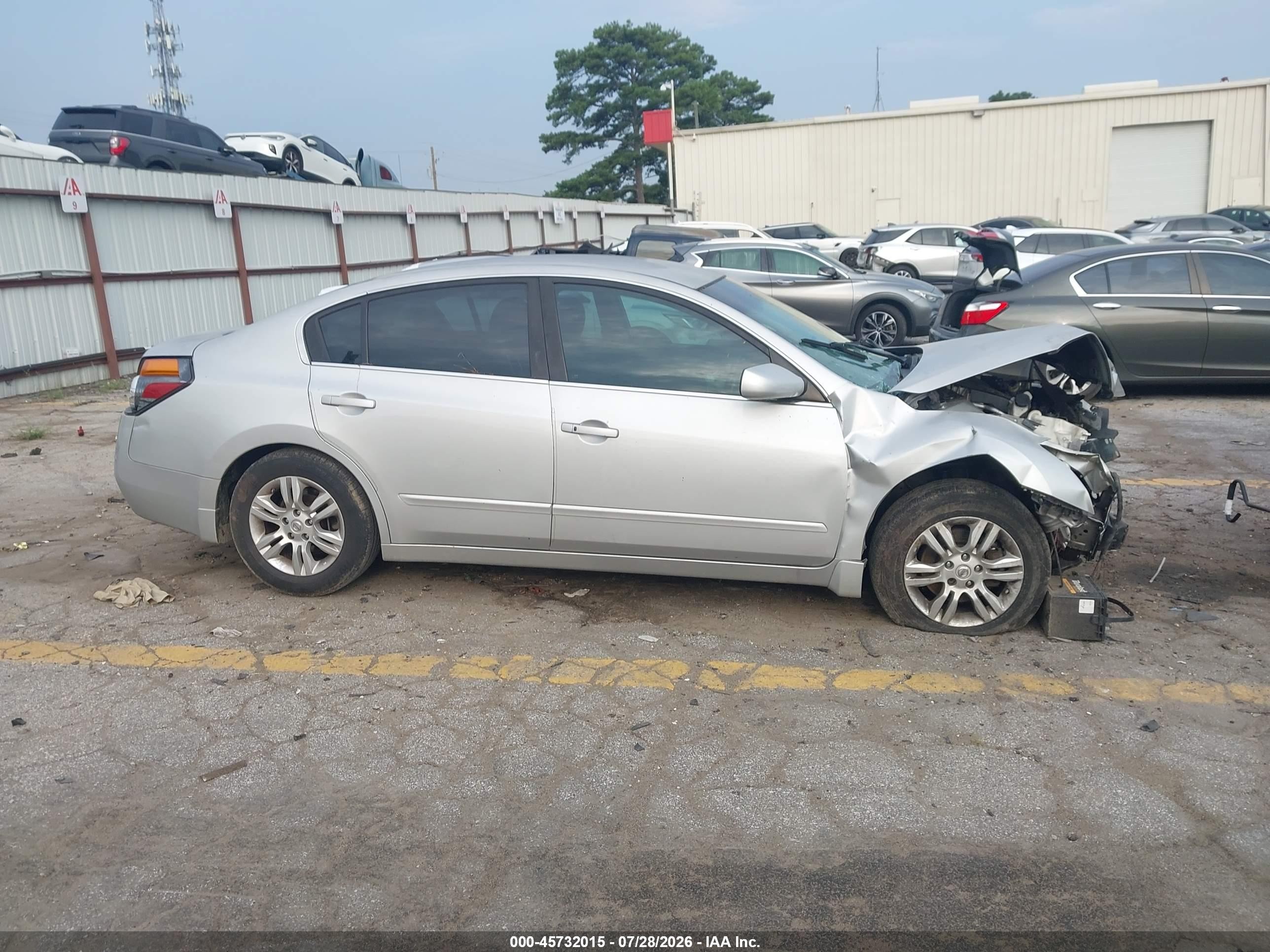2012 Nissan Altima 2.5 S Silver vin: 1N4AL2AP2CN483703