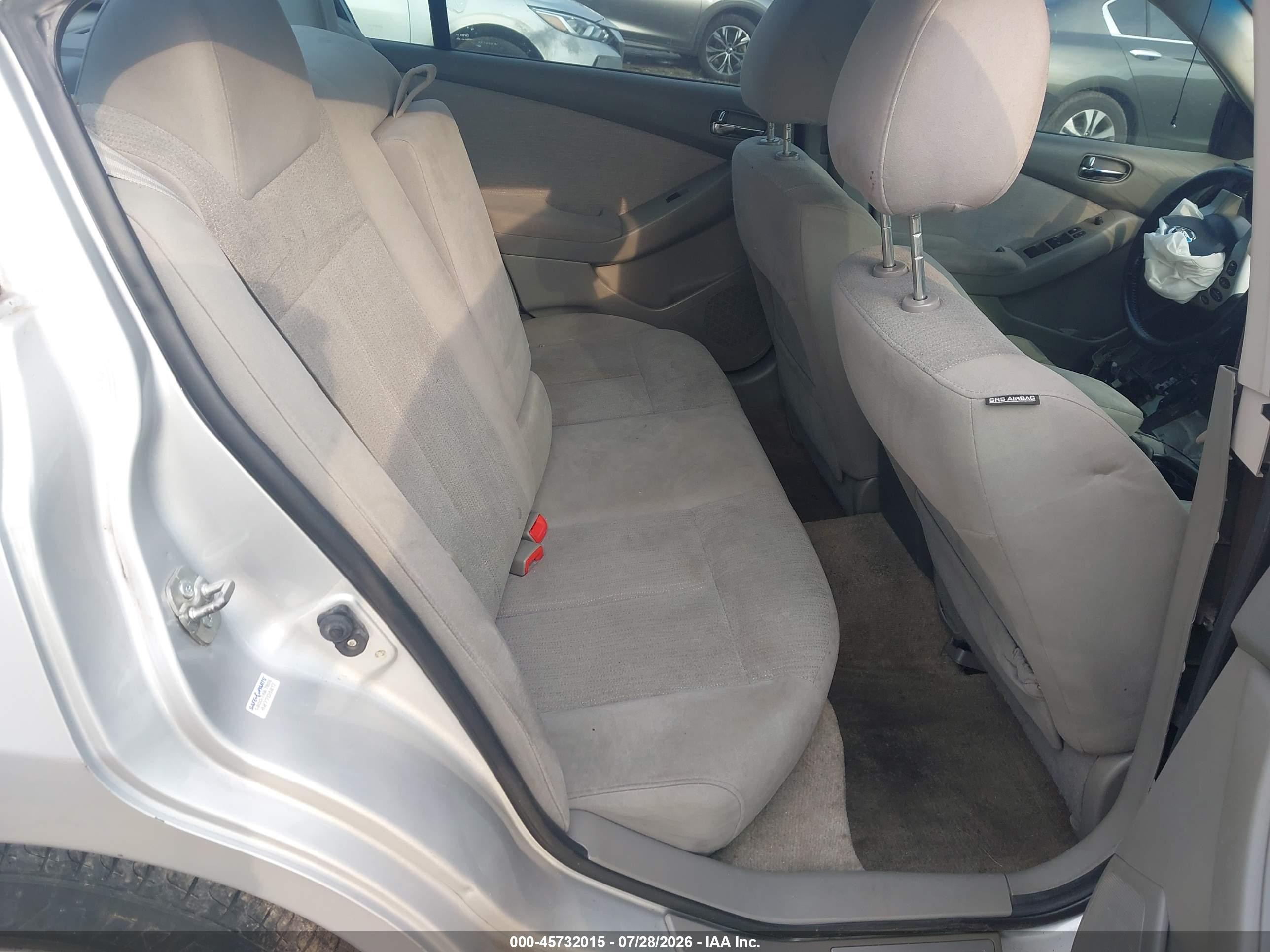 2012 Nissan Altima 2.5 S Silver vin: 1N4AL2AP2CN483703