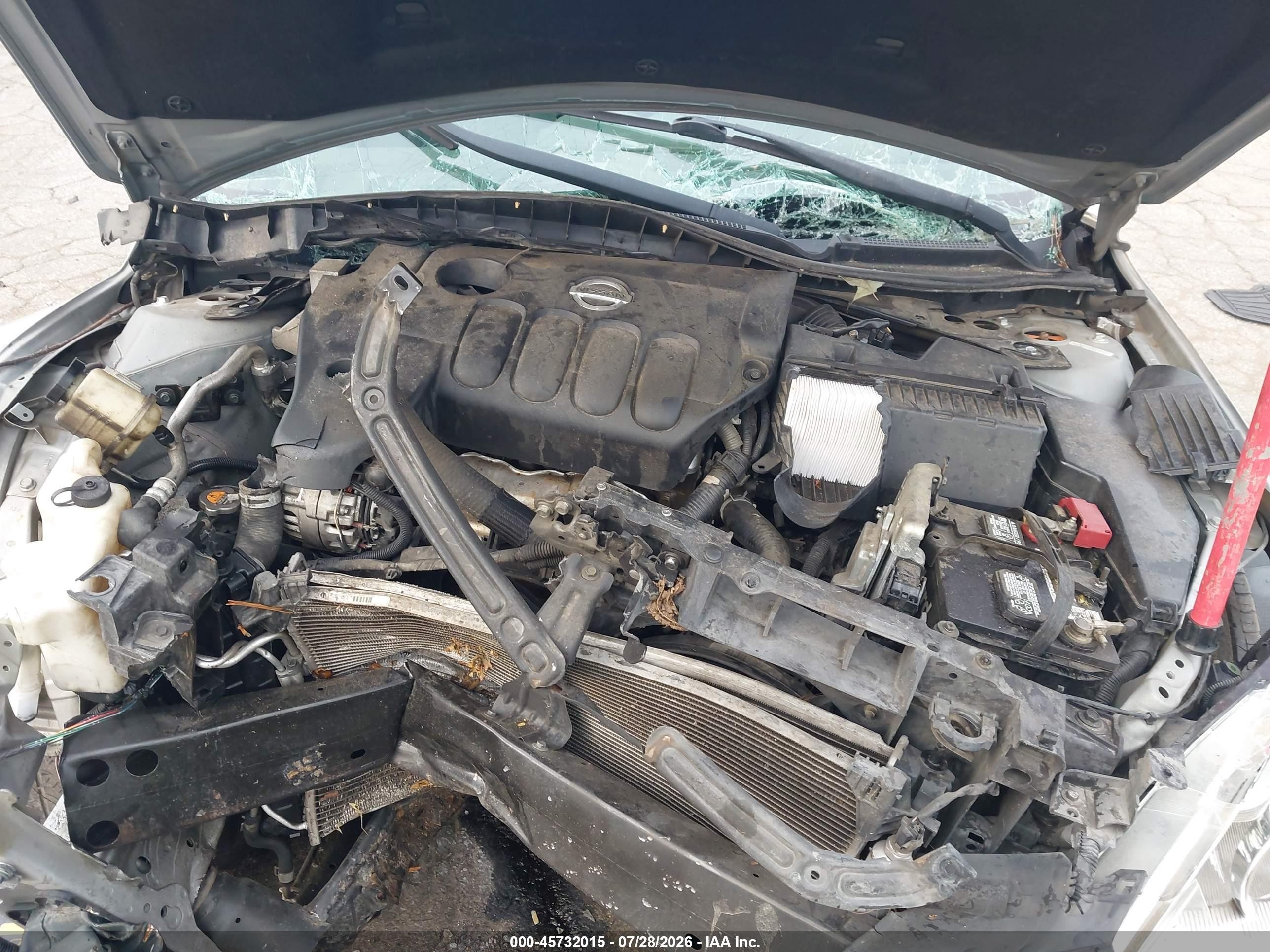 2012 Nissan Altima 2.5 S Silver vin: 1N4AL2AP2CN483703
