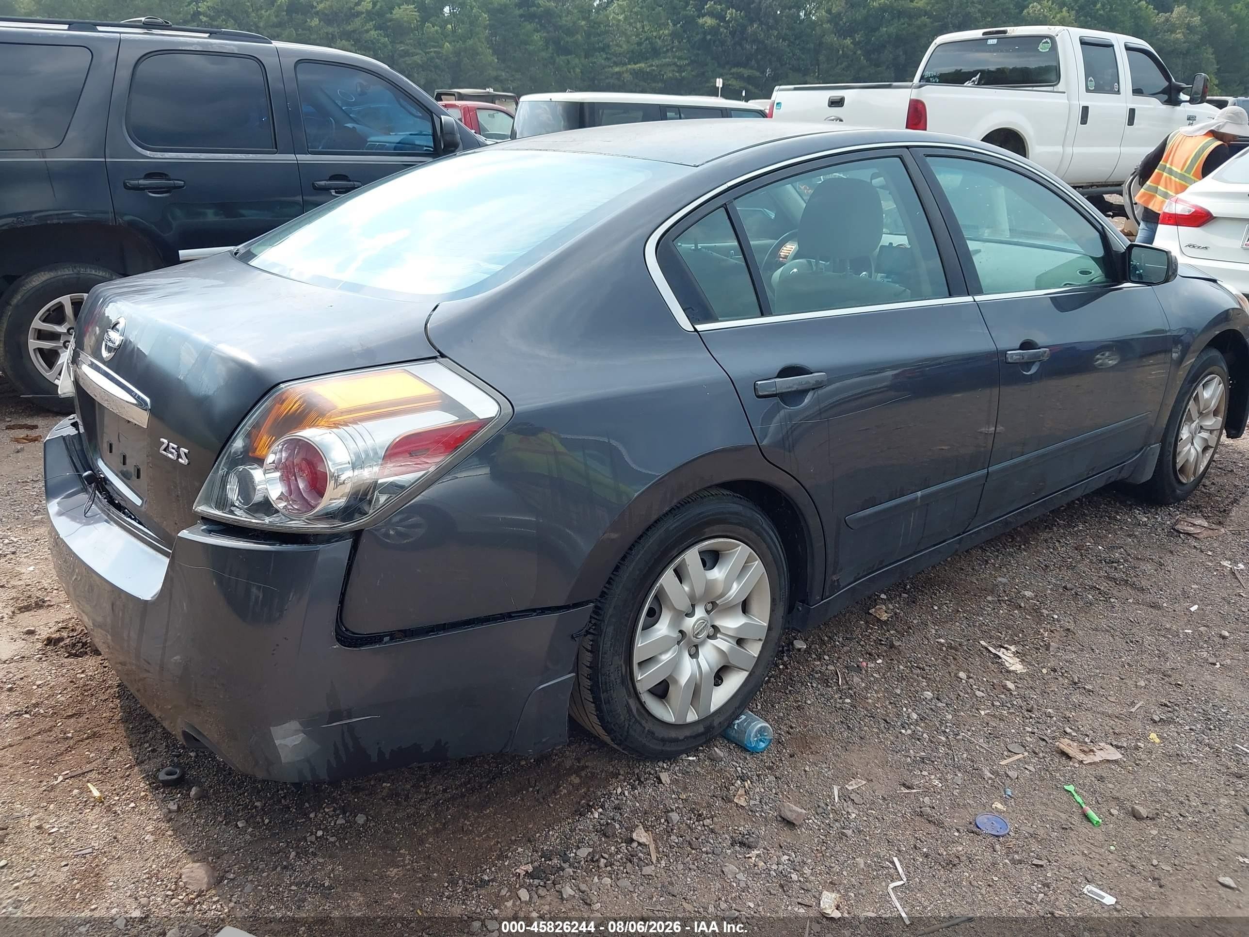 2012 Nissan Altima 2.5 S Черный vin: 1N4AL2AP2CN486732