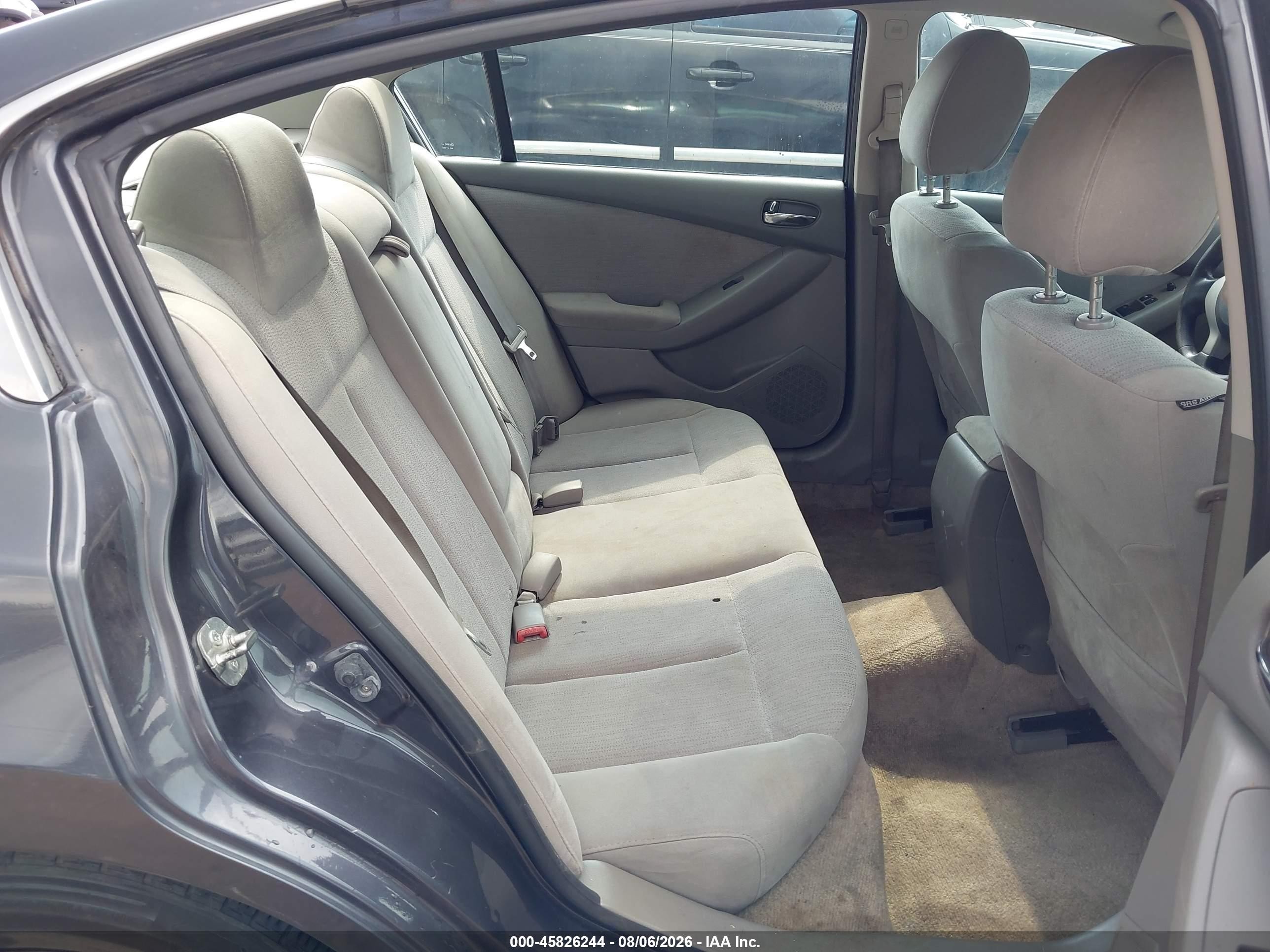 2012 Nissan Altima 2.5 S Черный vin: 1N4AL2AP2CN486732