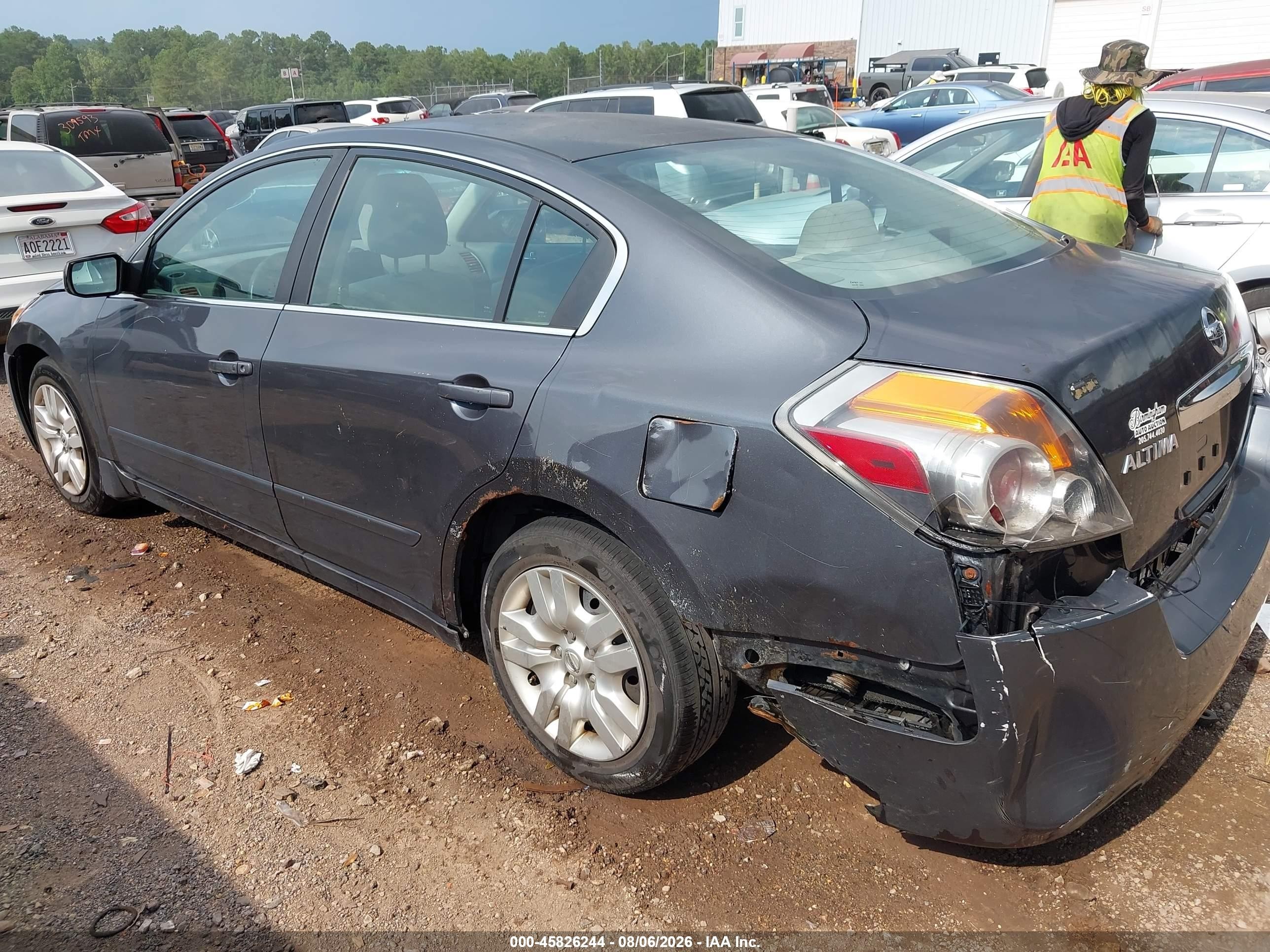 2012 Nissan Altima 2.5 S Черный vin: 1N4AL2AP2CN486732