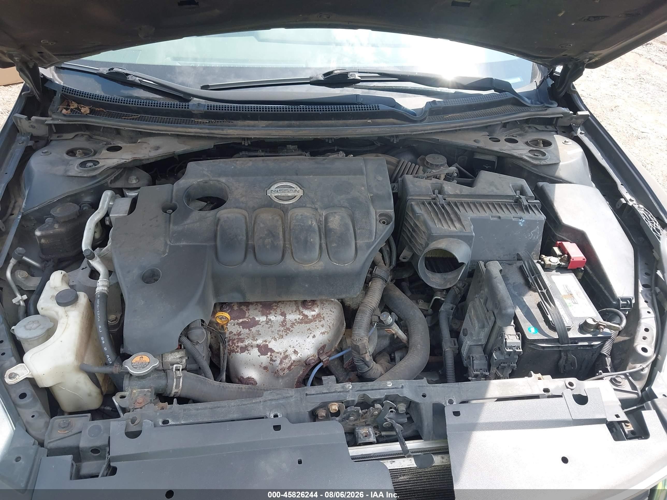 2012 Nissan Altima 2.5 S Черный vin: 1N4AL2AP2CN486732