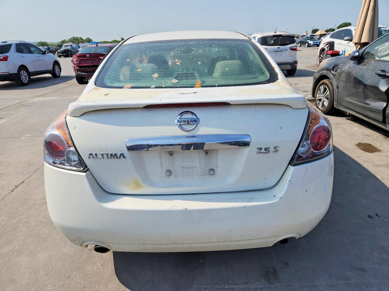 2012 Nissan Altima 2.5 S White vin: 1N4AL2AP2CN487489