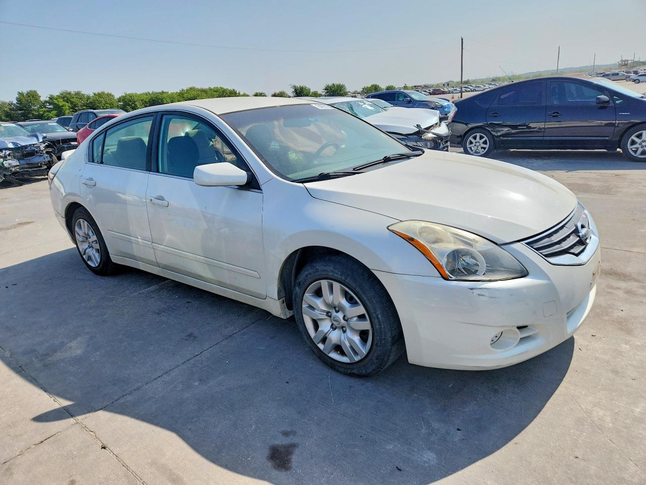 2012 Nissan Altima 2.5 S White vin: 1N4AL2AP2CN487489