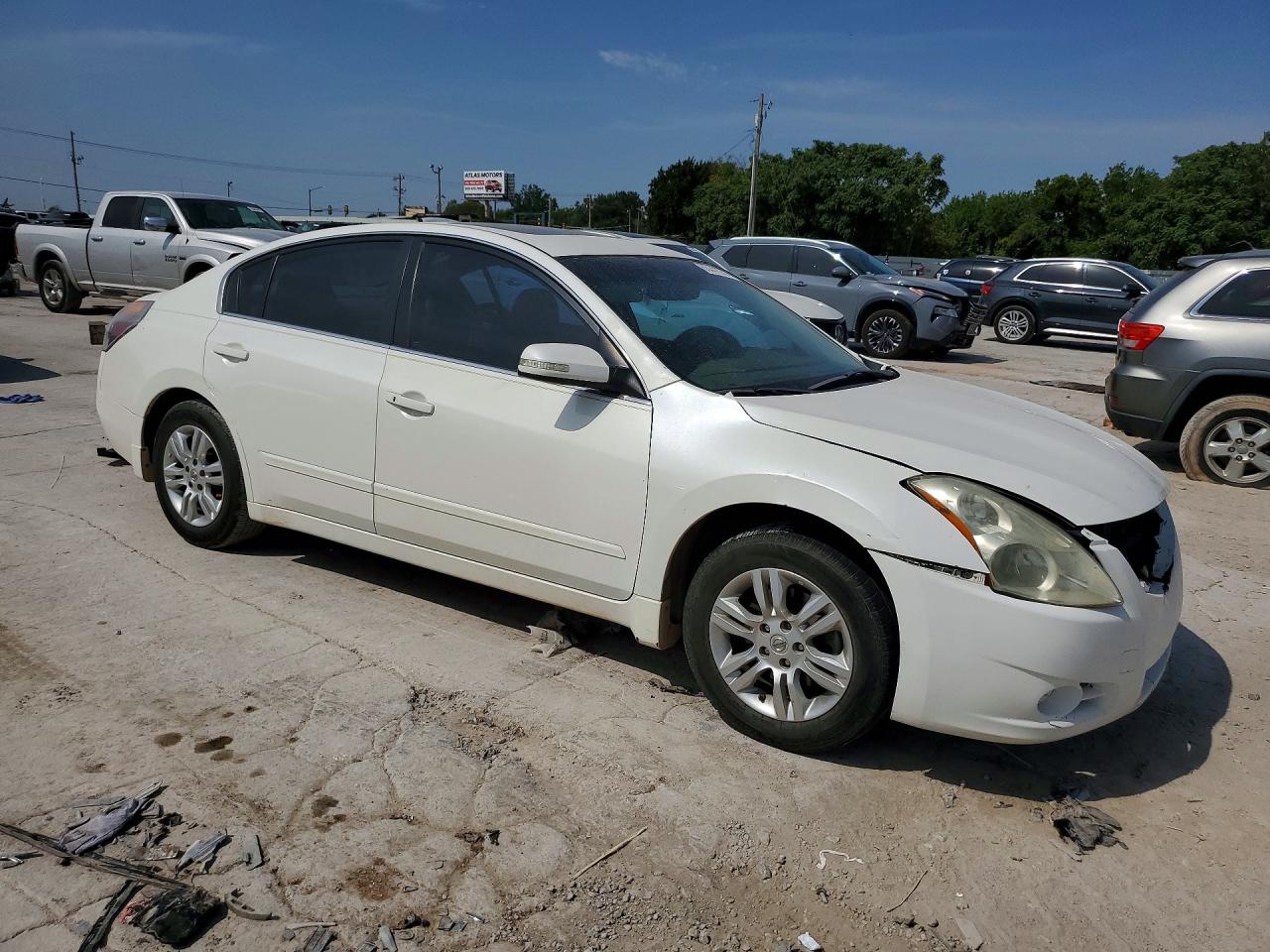2012 Nissan Altima 2.5 White vin: 1N4AL2AP2CN507482