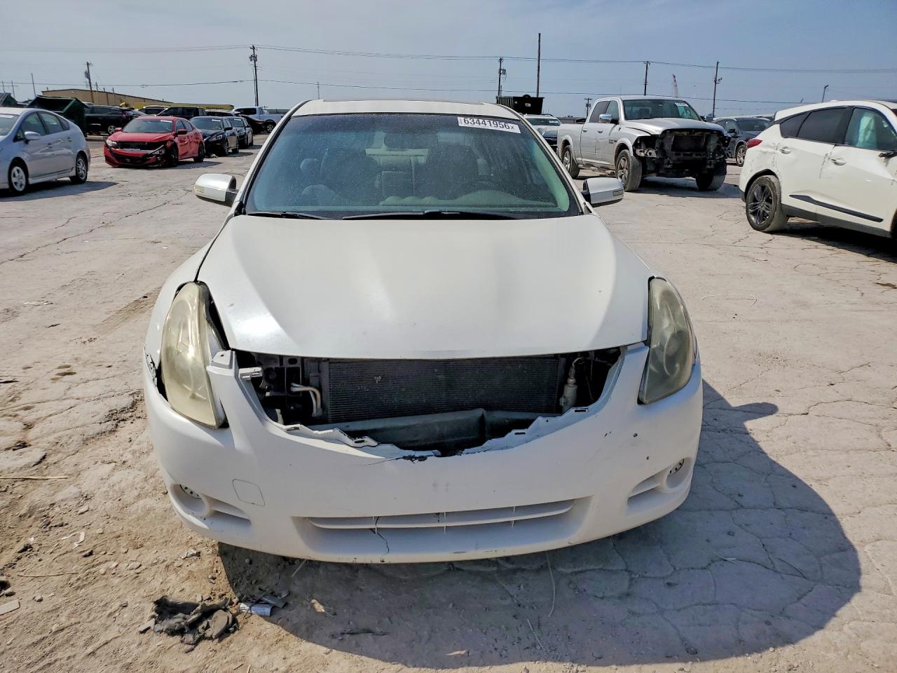 2012 Nissan Altima 2.5 White vin: 1N4AL2AP2CN507482