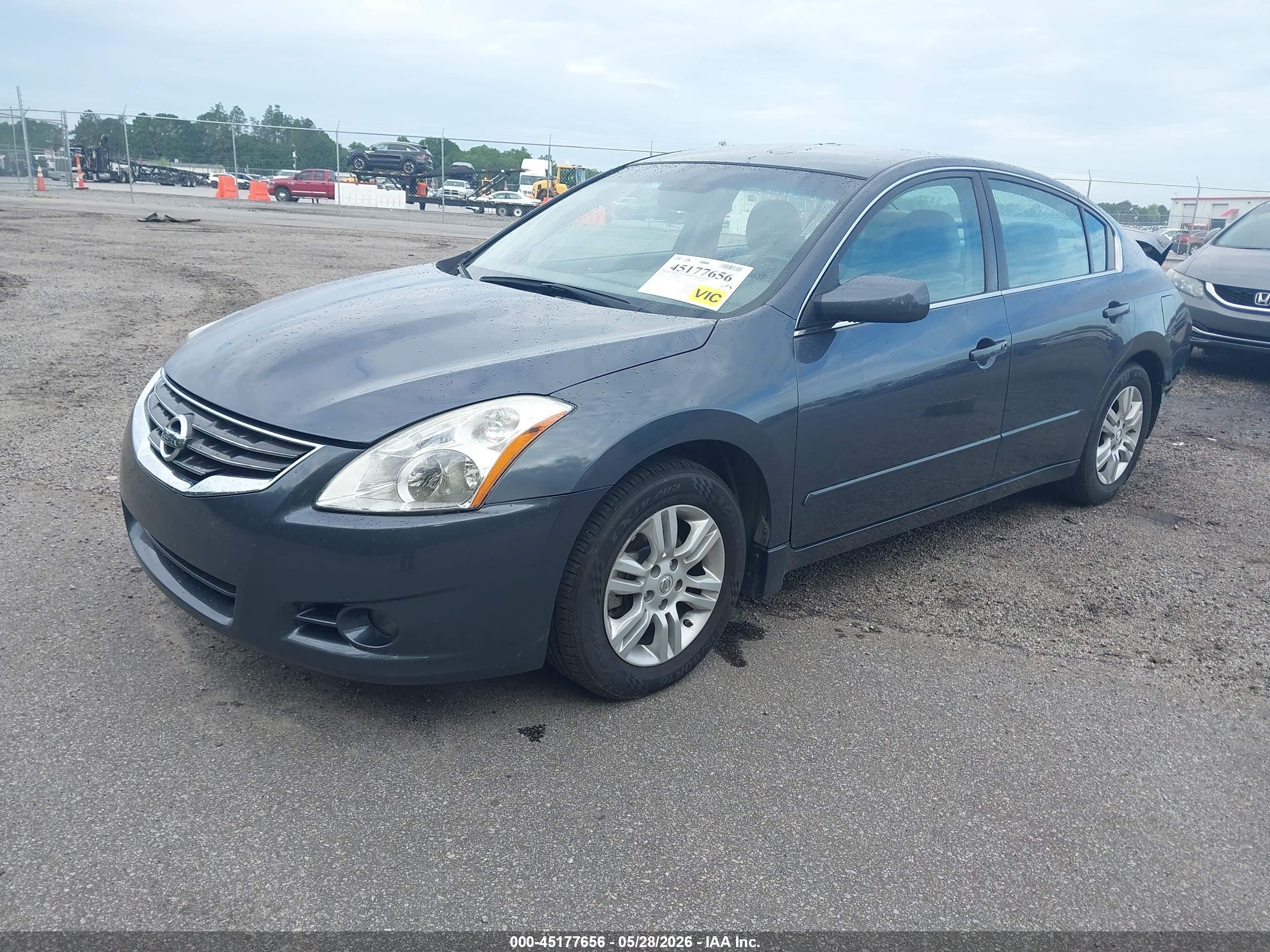 2012 Nissan Altima 2.5 S Серый vin: 1N4AL2AP2CN508678