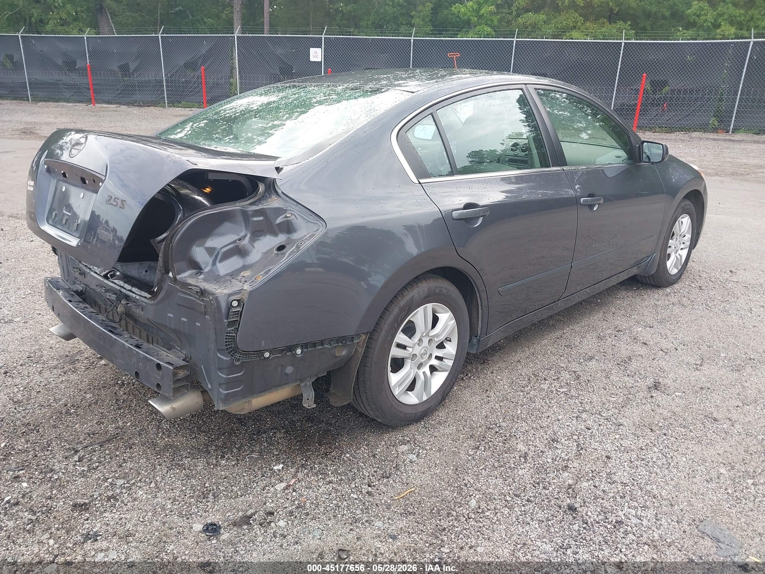2012 Nissan Altima 2.5 S Серый vin: 1N4AL2AP2CN508678