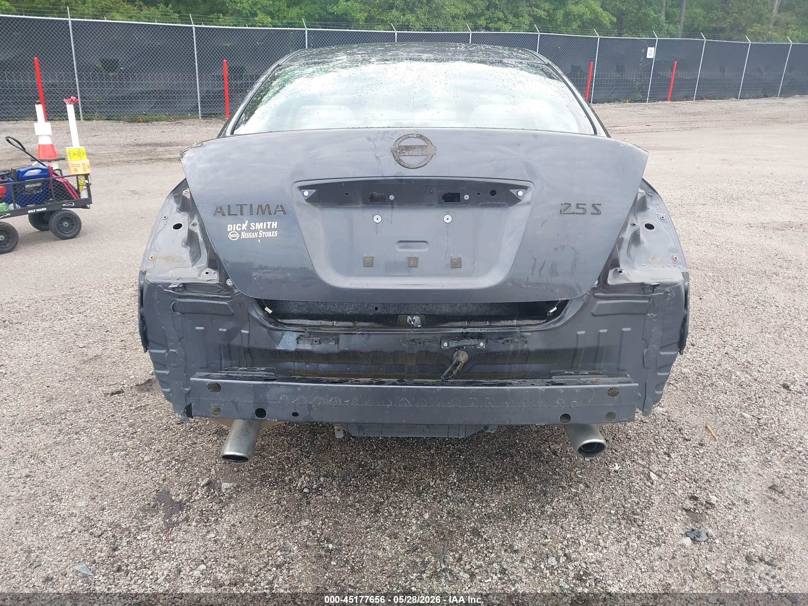 2012 Nissan Altima 2.5 S Серый vin: 1N4AL2AP2CN508678