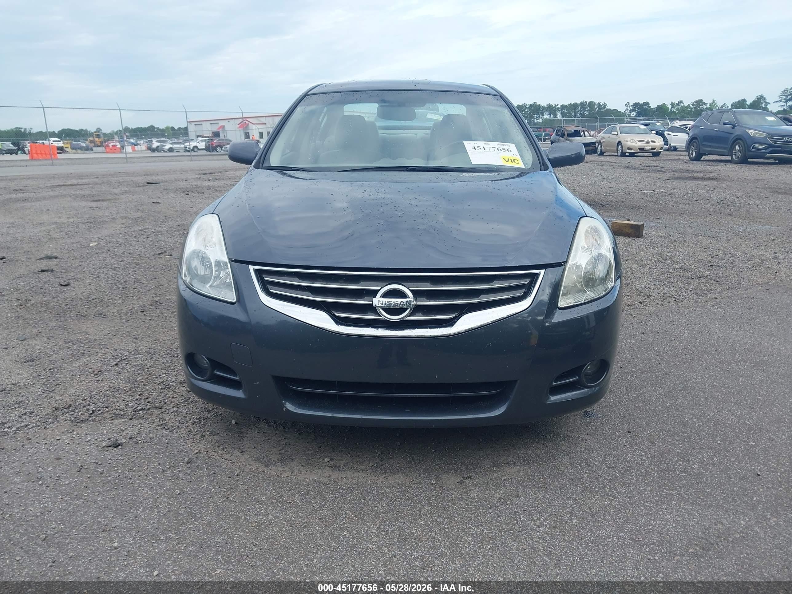 2012 Nissan Altima 2.5 S Серый vin: 1N4AL2AP2CN508678
