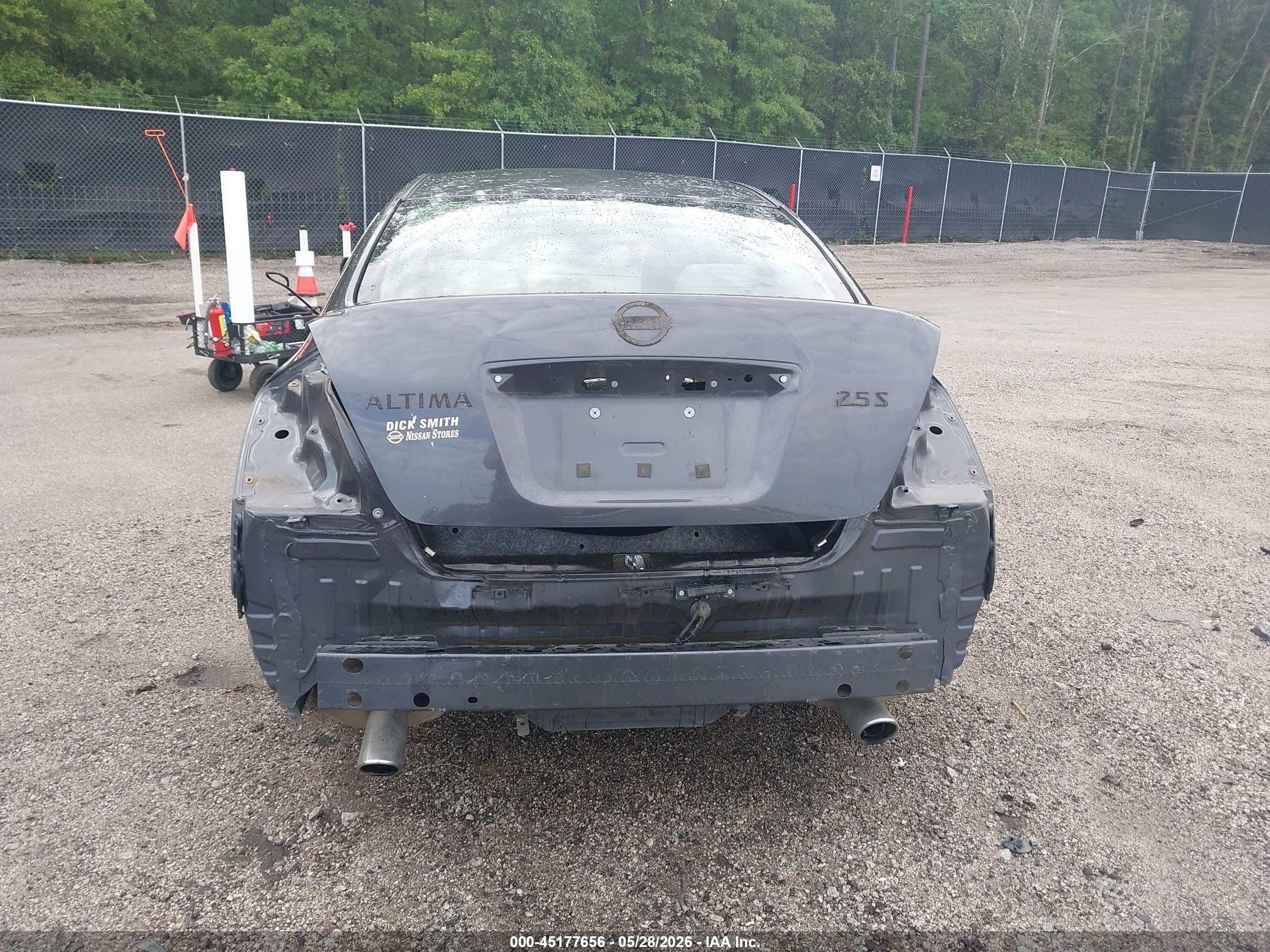 2012 Nissan Altima 2.5 S Серый vin: 1N4AL2AP2CN508678