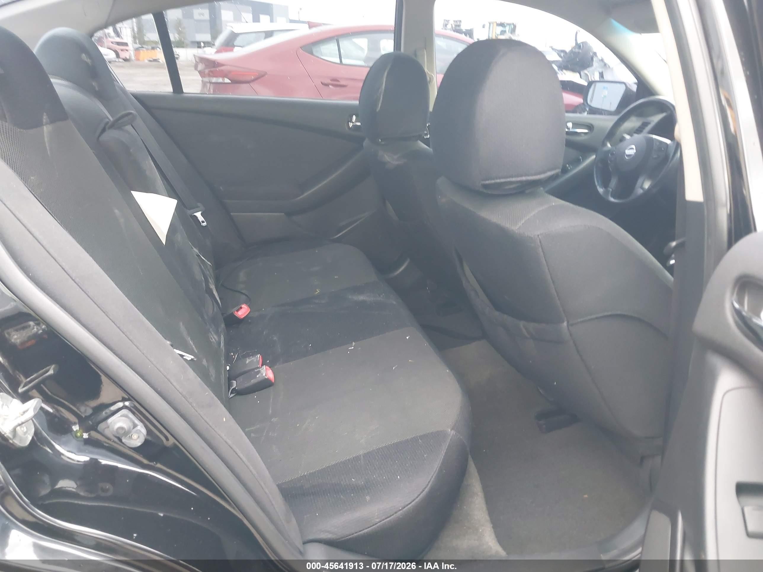 2012 Nissan Altima 2.5 S Black vin: 1N4AL2AP2CN523486