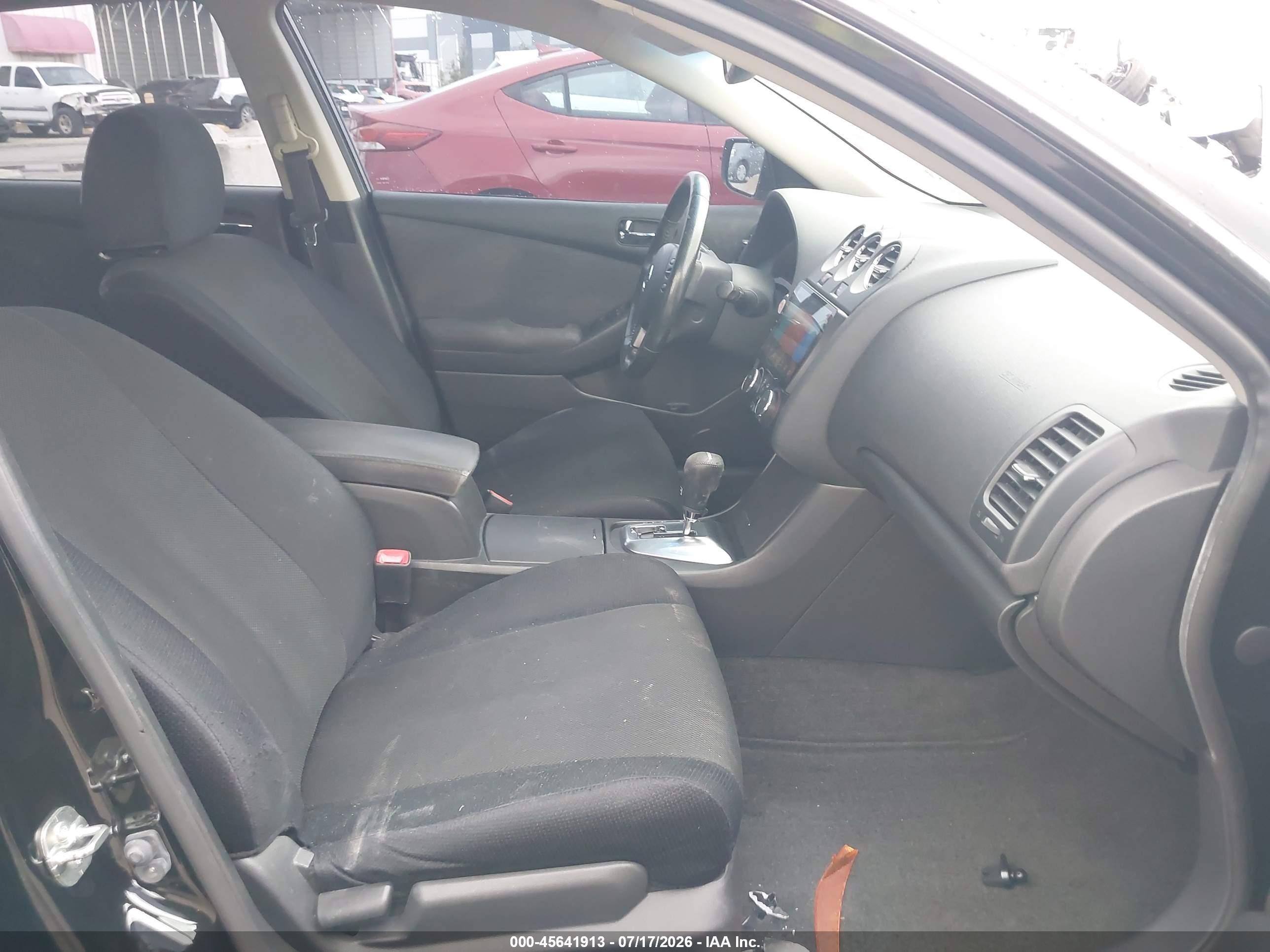 2012 Nissan Altima 2.5 S Black vin: 1N4AL2AP2CN523486