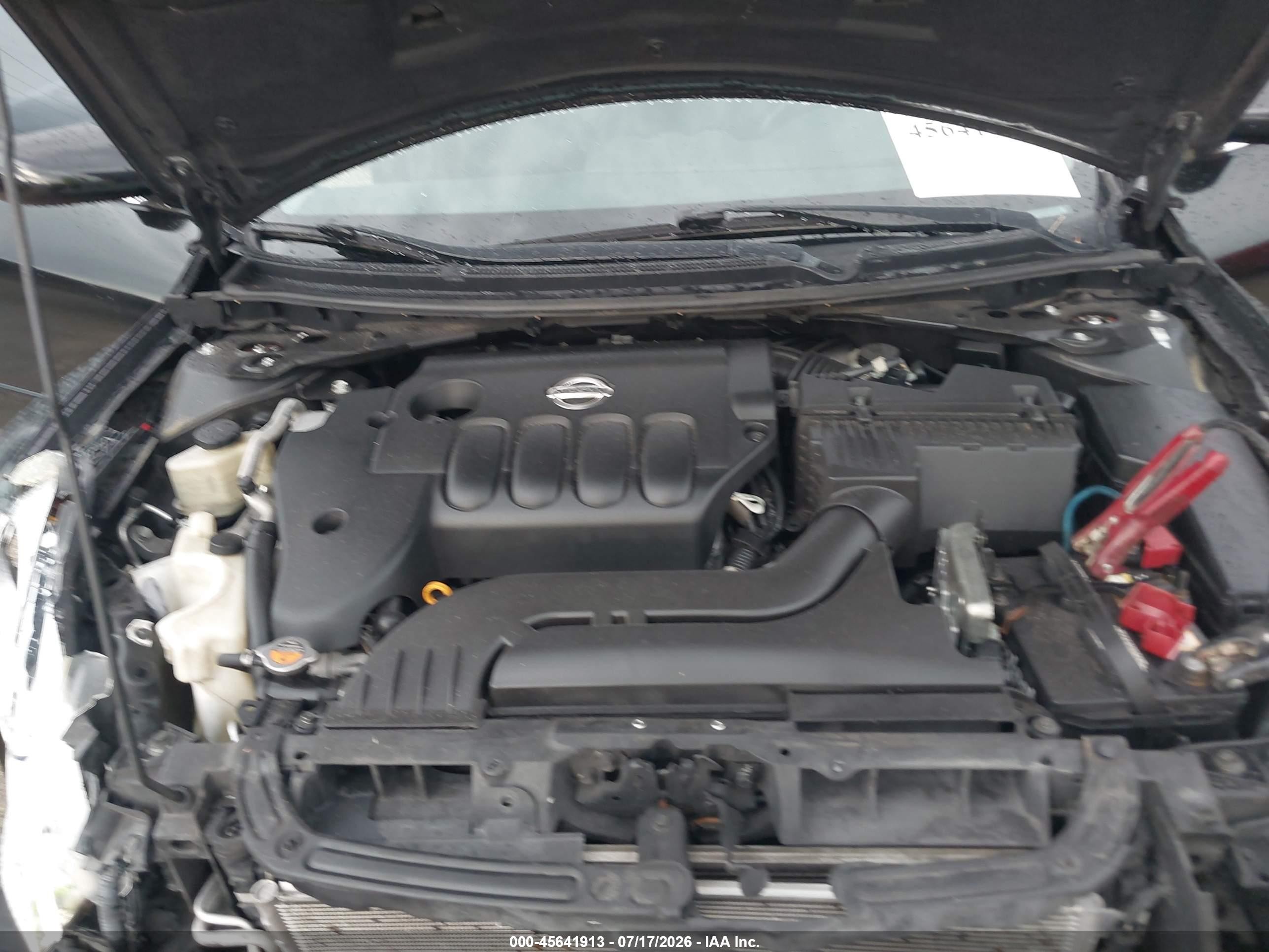 2012 Nissan Altima 2.5 S Black vin: 1N4AL2AP2CN523486