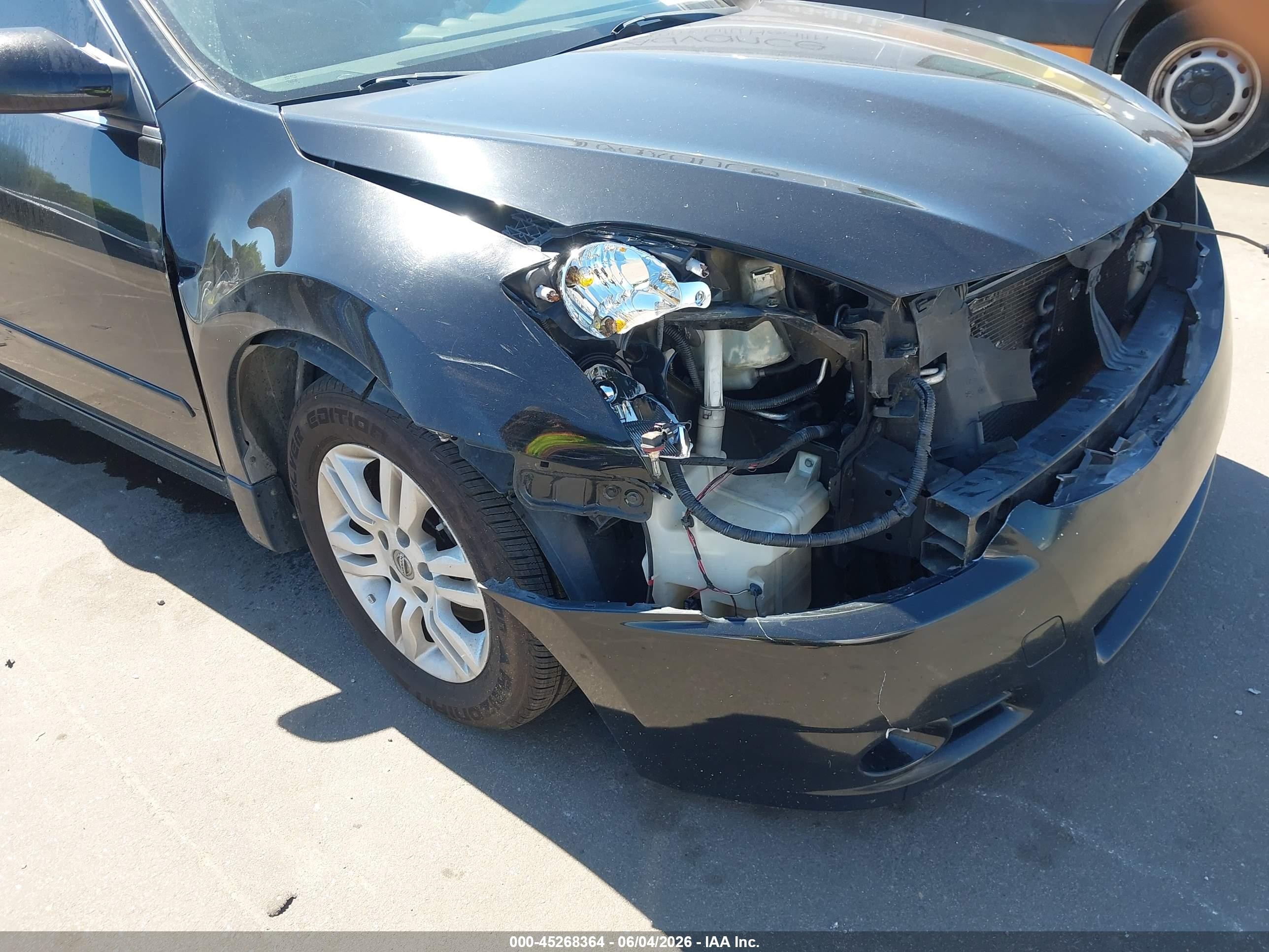 2012 Nissan Altima 2.5 S Black vin: 1N4AL2AP2CN533693