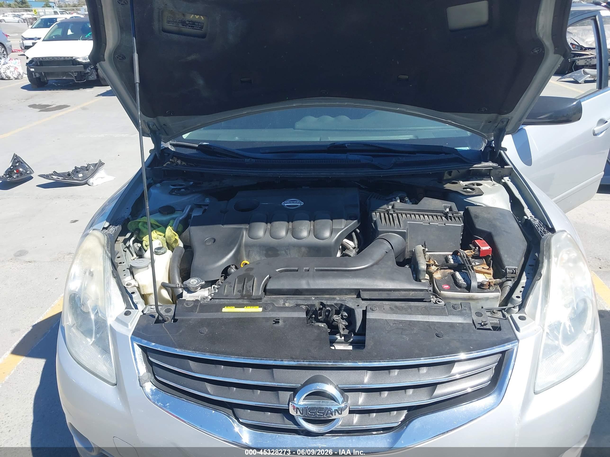2012 Nissan Altima 2.5 S Gray vin: 1N4AL2AP2CN535749