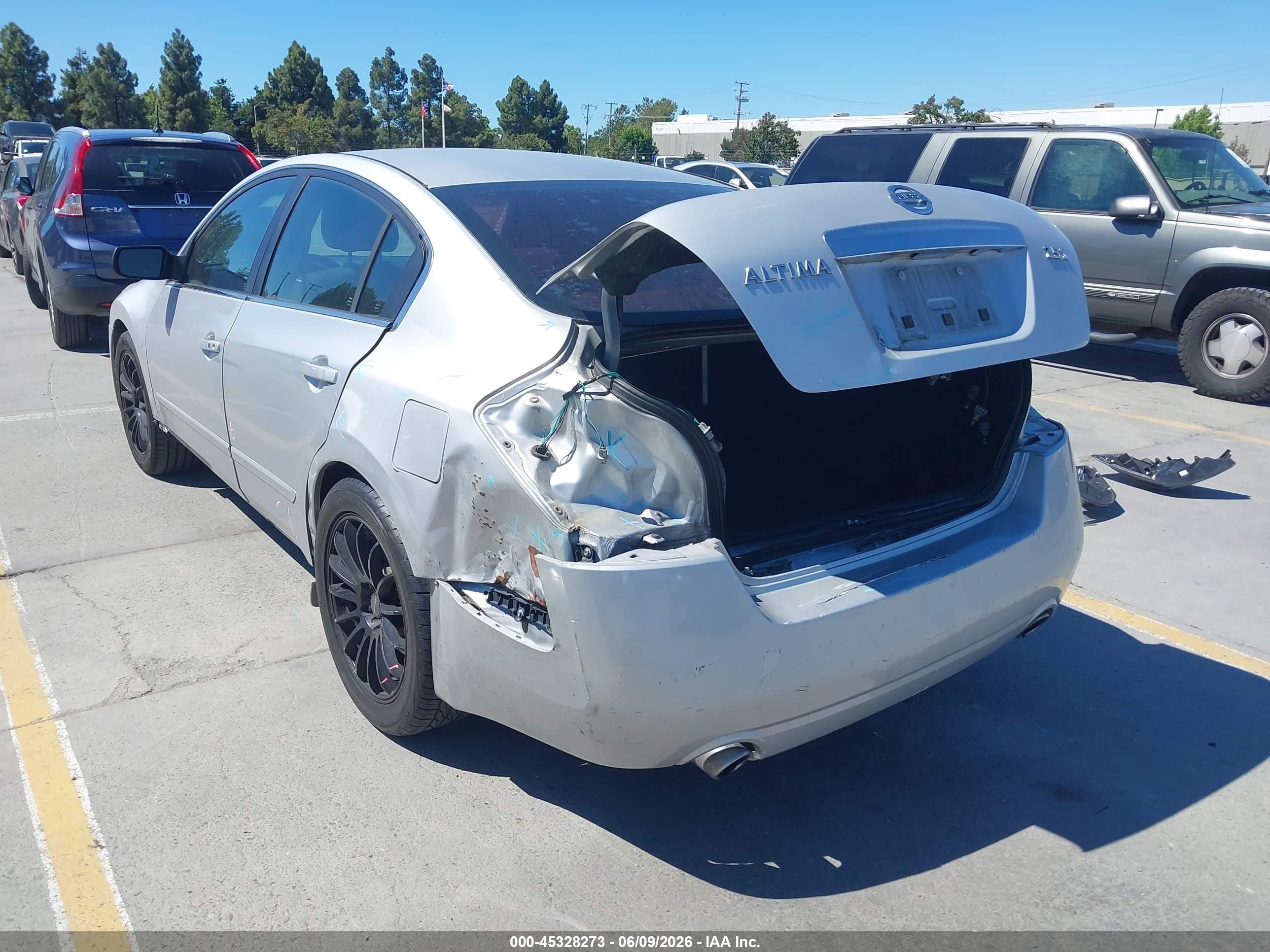 2012 Nissan Altima 2.5 S Gray vin: 1N4AL2AP2CN535749