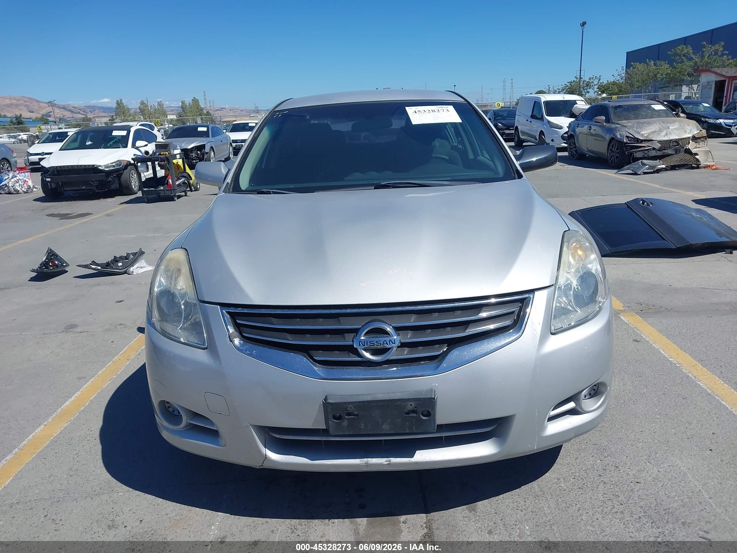 2012 Nissan Altima 2.5 S Gray vin: 1N4AL2AP2CN535749