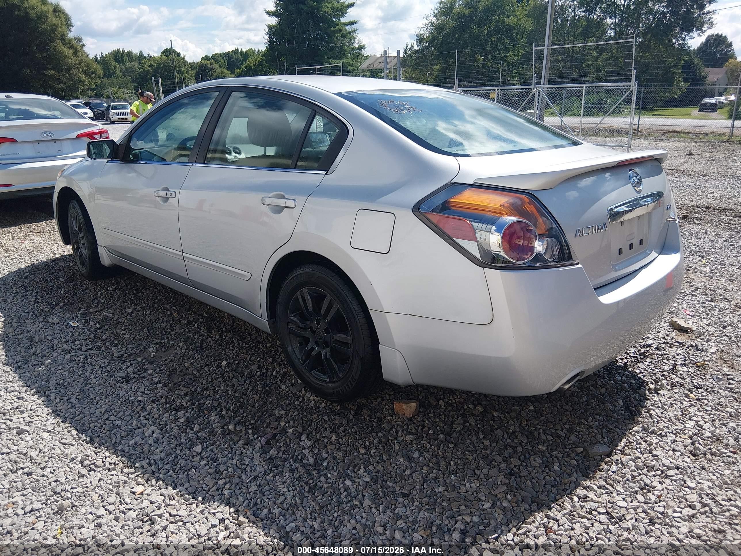 2012 Nissan Altima 2.5 S Gray vin: 1N4AL2AP2CN555449