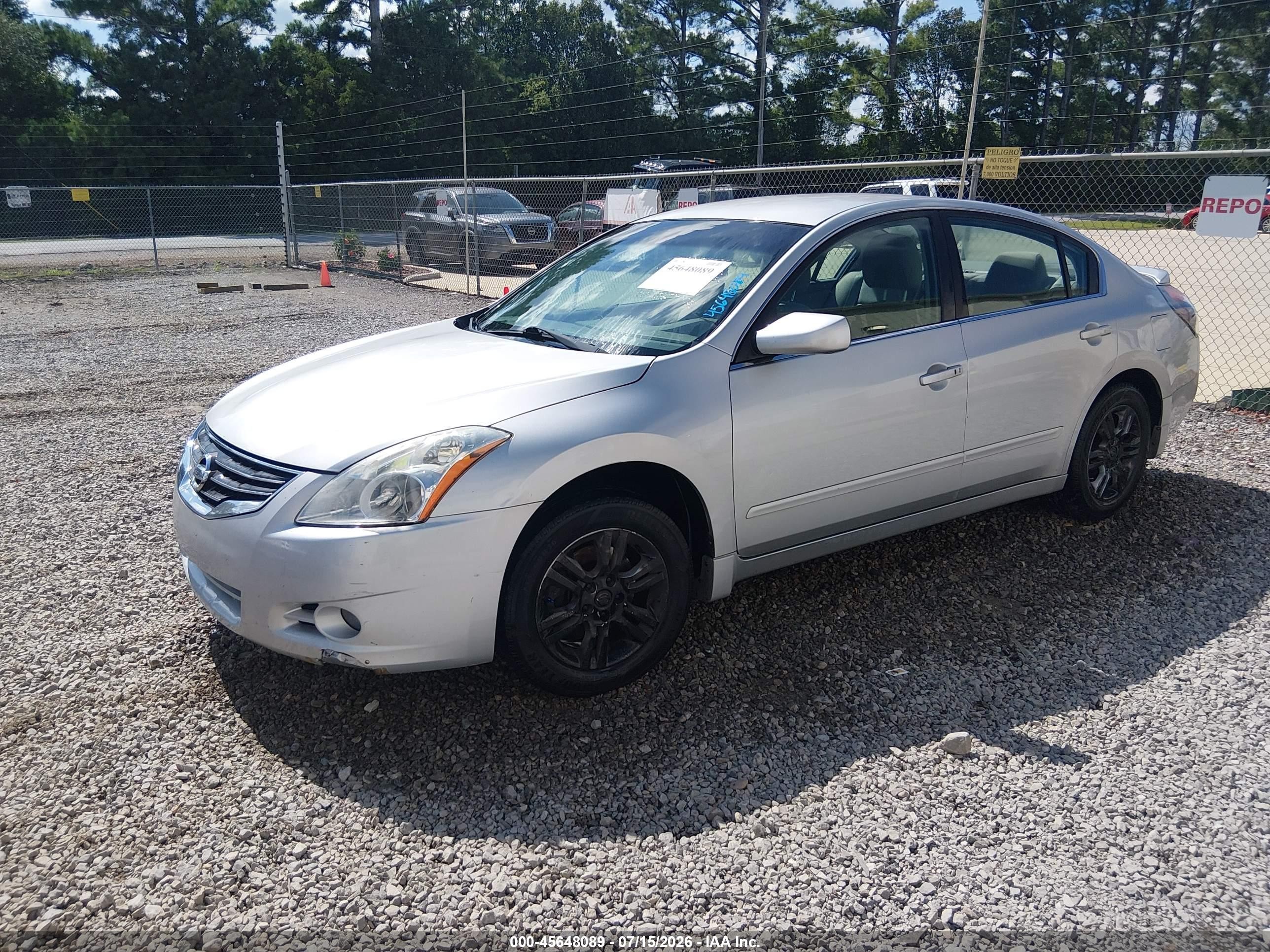 2012 Nissan Altima 2.5 S Gray vin: 1N4AL2AP2CN555449