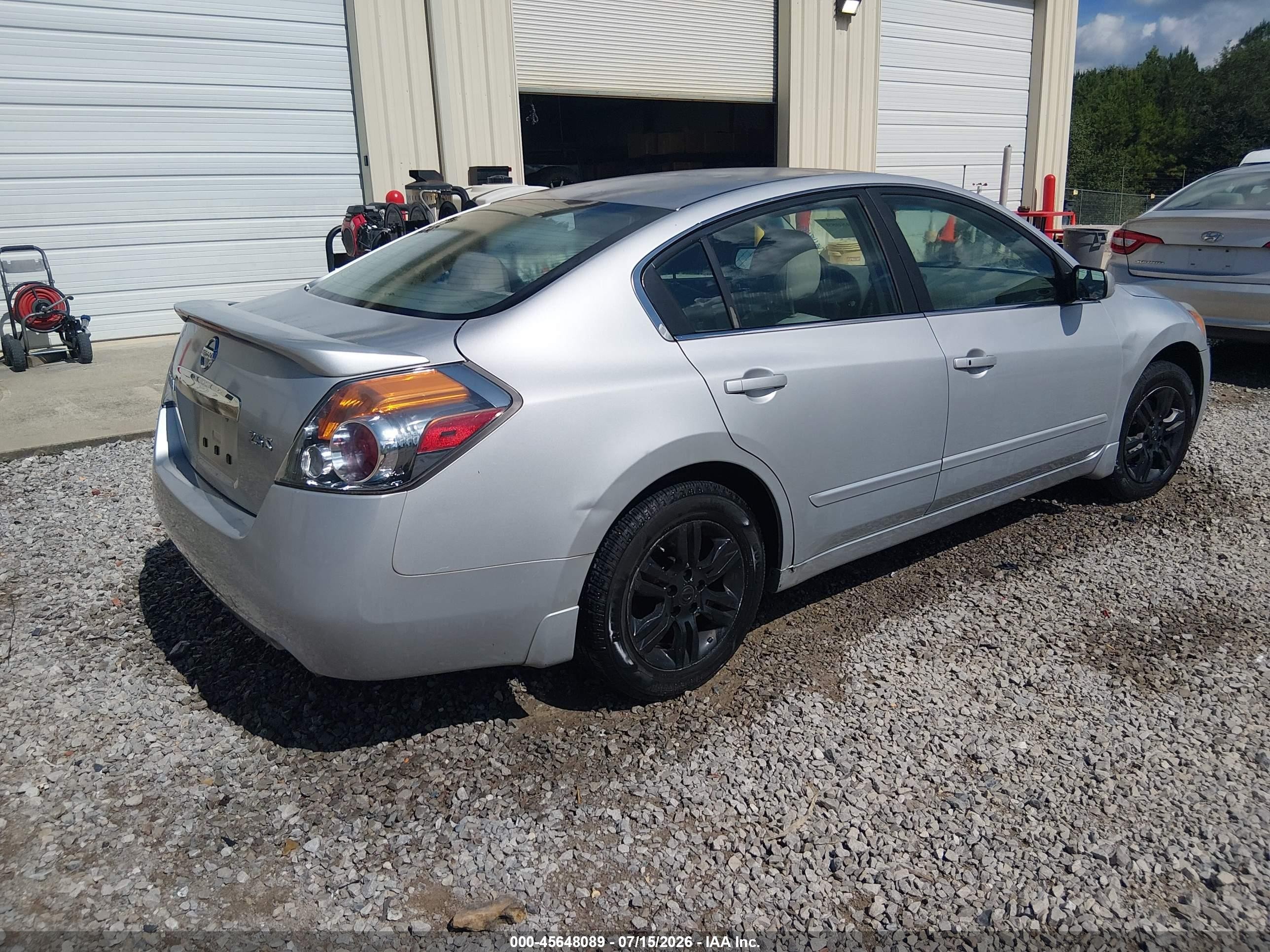 2012 Nissan Altima 2.5 S Gray vin: 1N4AL2AP2CN555449