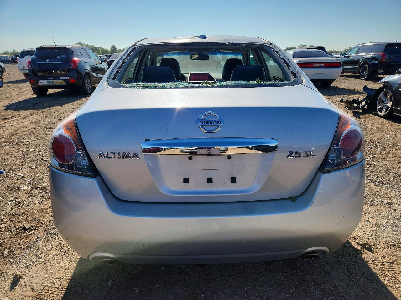 2012 Nissan Altima 2.5 Silver vin: 1N4AL2AP2CN557623
