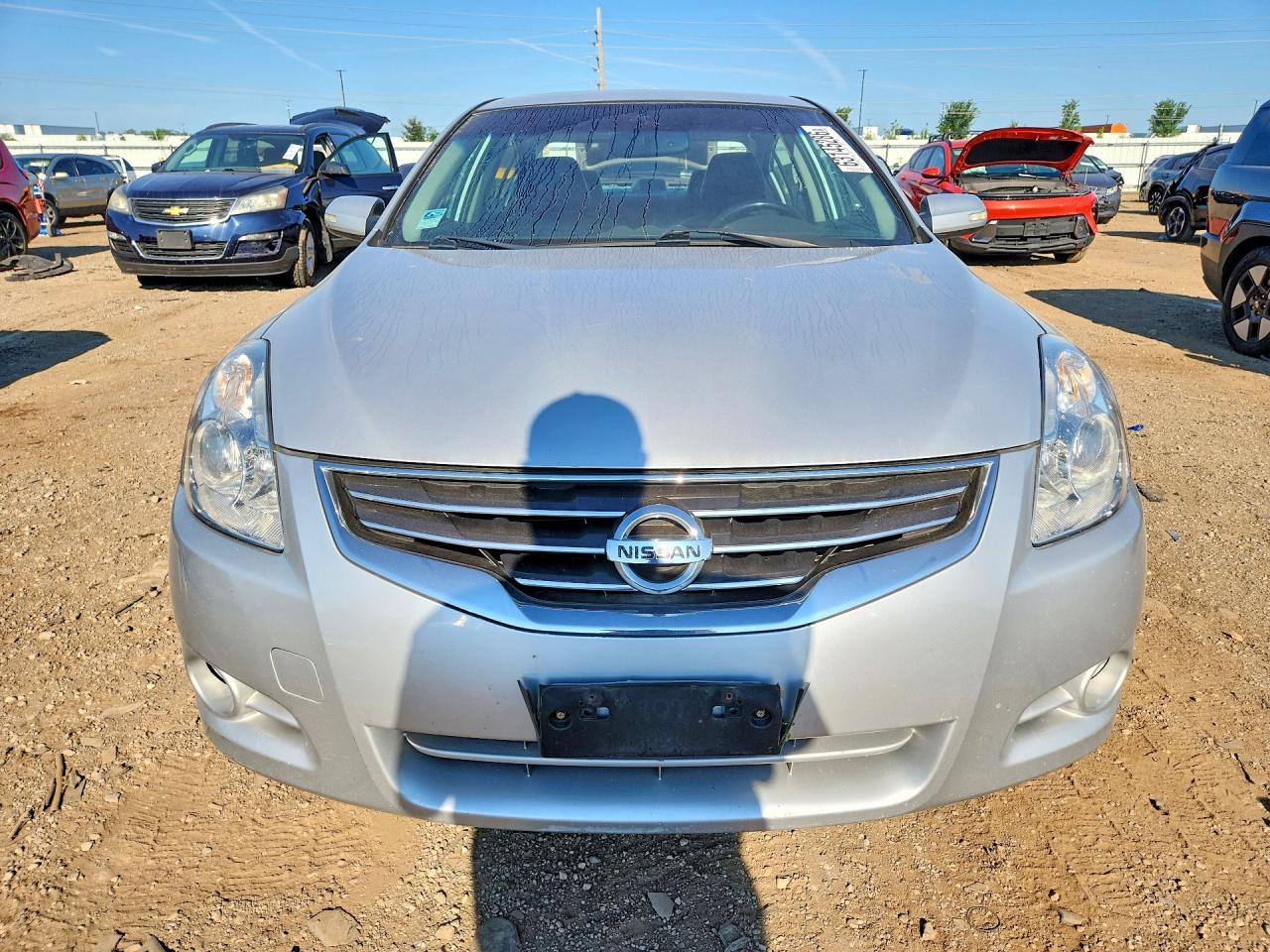 2012 Nissan Altima 2.5 Silver vin: 1N4AL2AP2CN557623