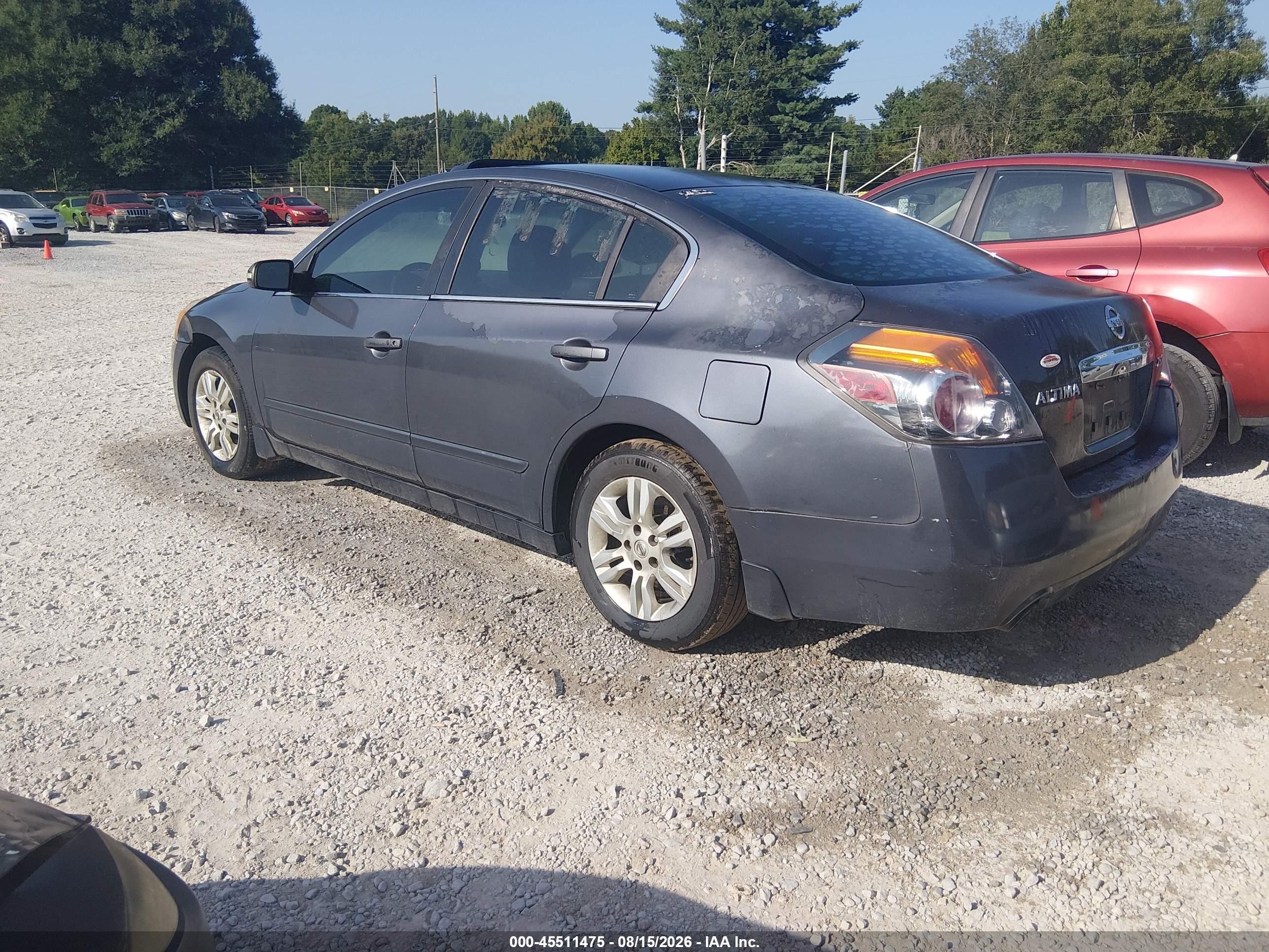 2012 Nissan Altima 2.5 S Gray vin: 1N4AL2AP2CN558738