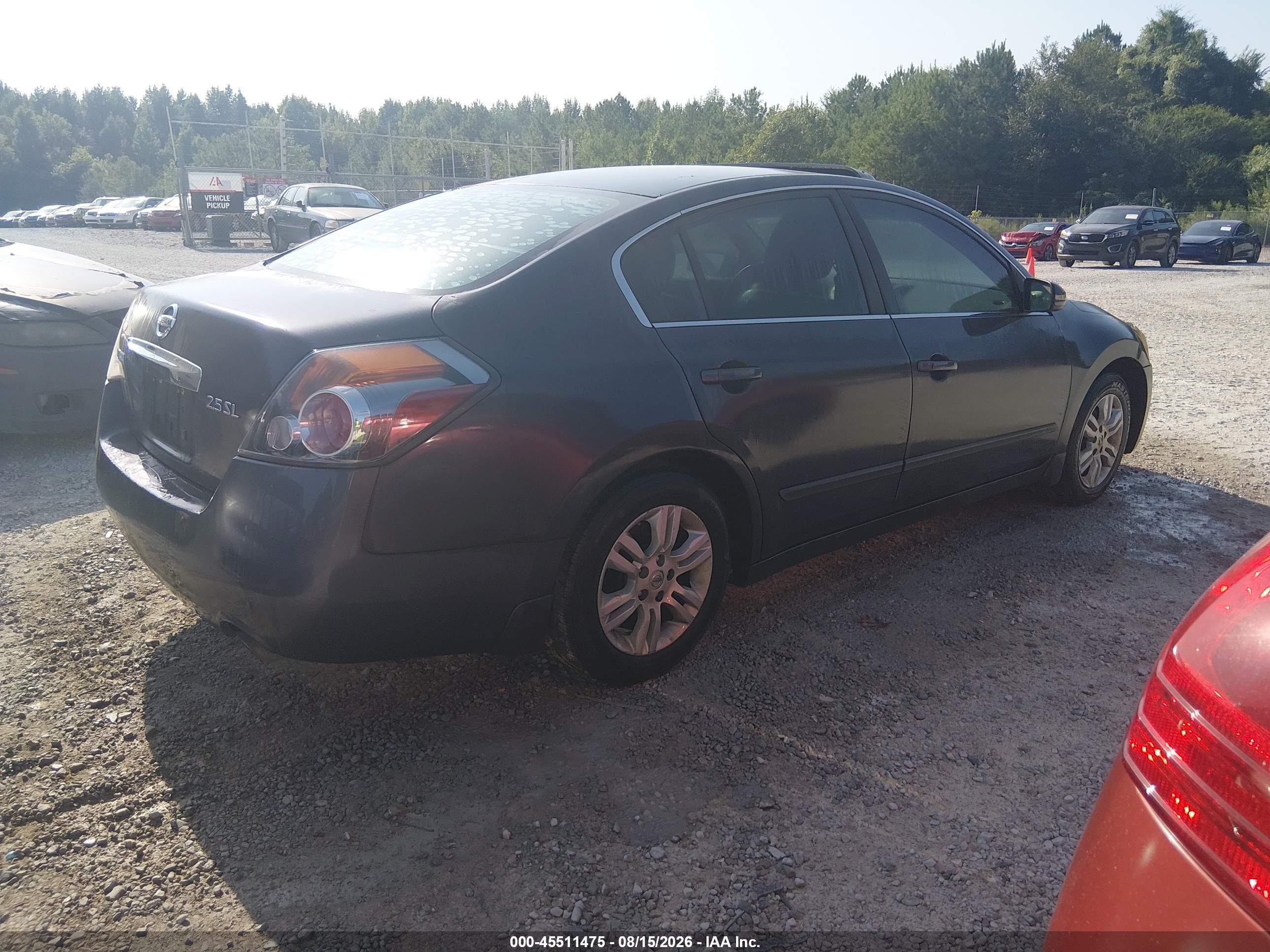 2012 Nissan Altima 2.5 S Gray vin: 1N4AL2AP2CN558738