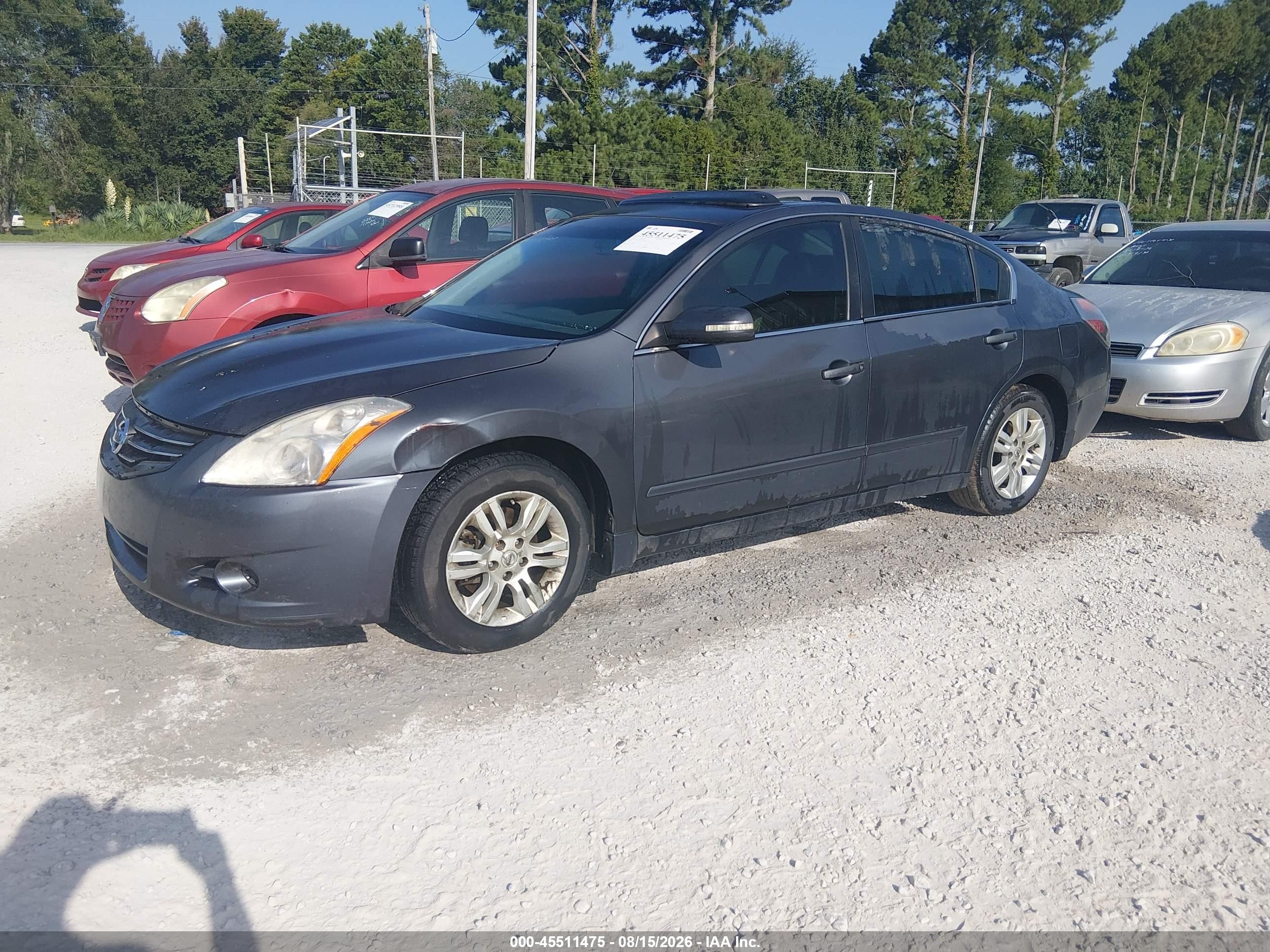 2012 Nissan Altima 2.5 S Gray vin: 1N4AL2AP2CN558738