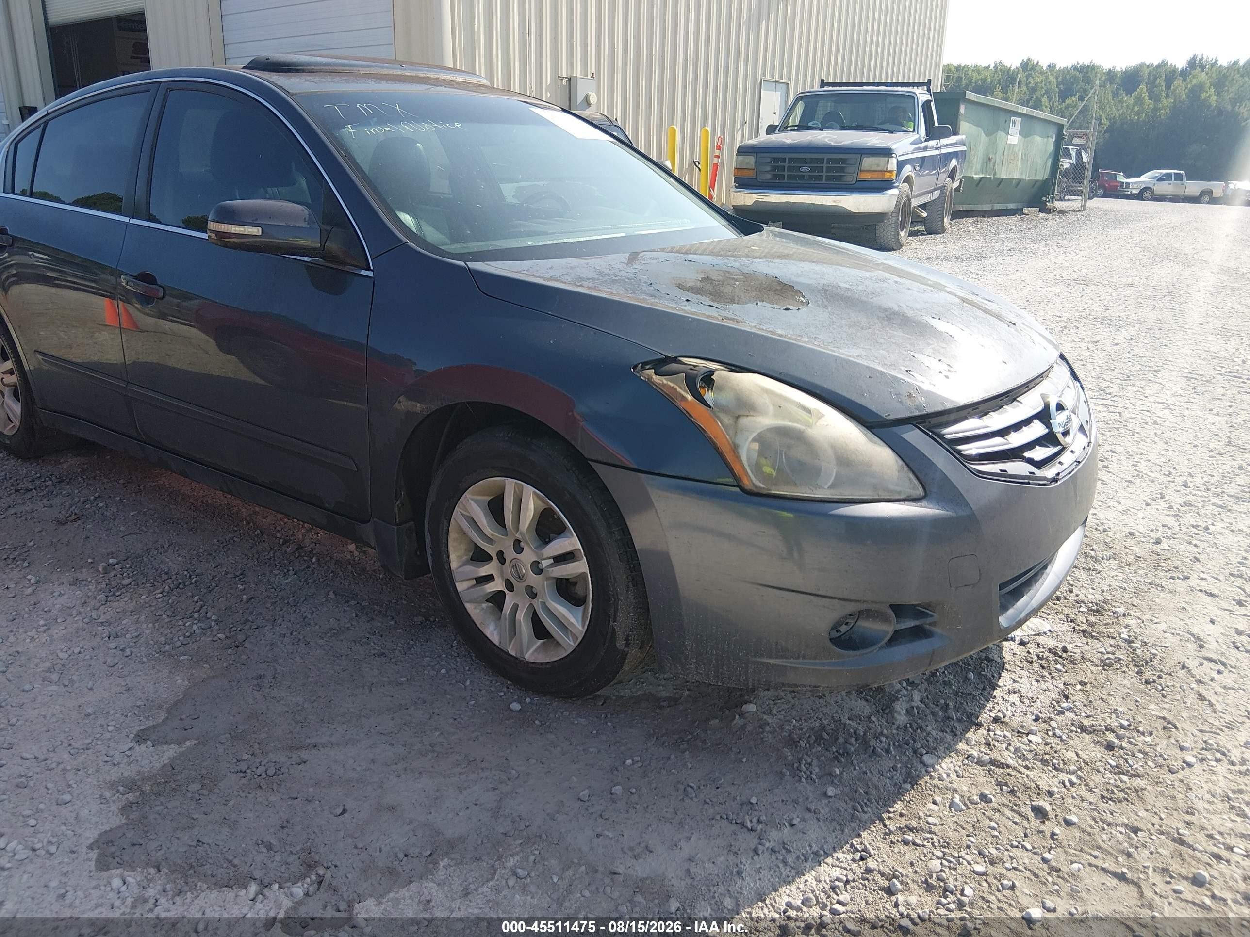 2012 Nissan Altima 2.5 S Gray vin: 1N4AL2AP2CN558738