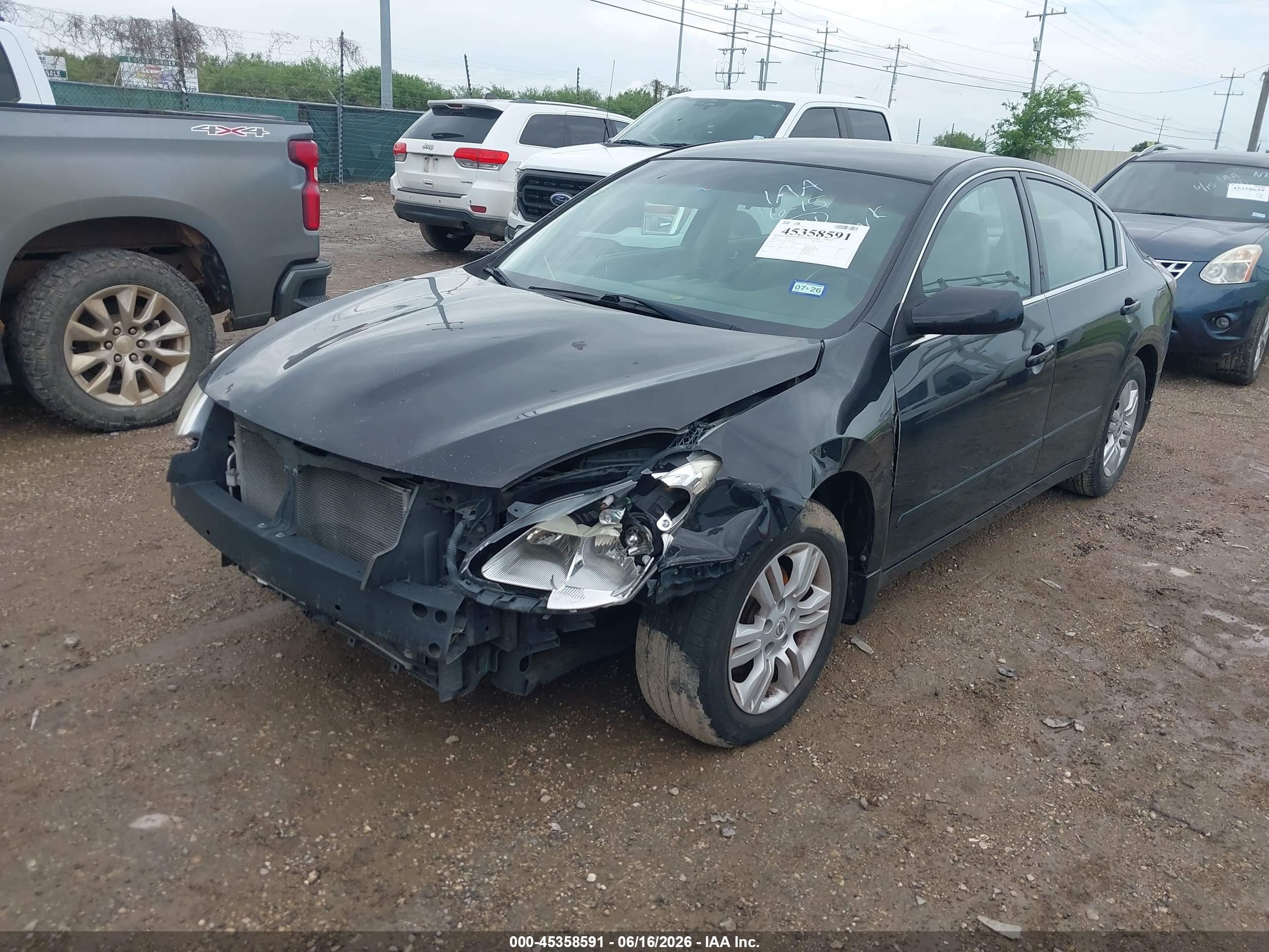 2012 Nissan Altima 2.5 S Black vin: 1N4AL2AP2CN561090